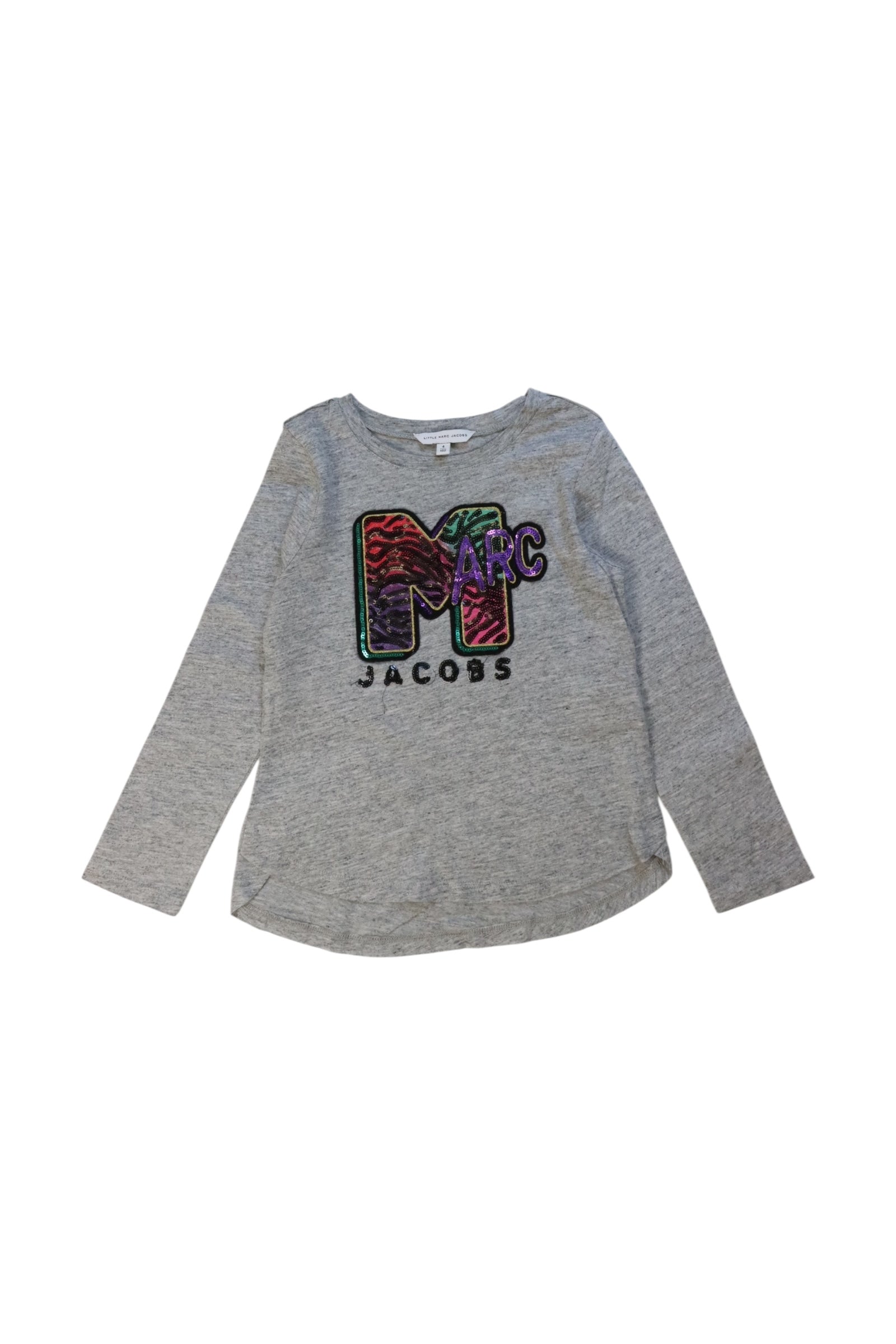 Little Marc Jacobs Graphic Long Sleeve Top 4T、mySite、g9winljtr