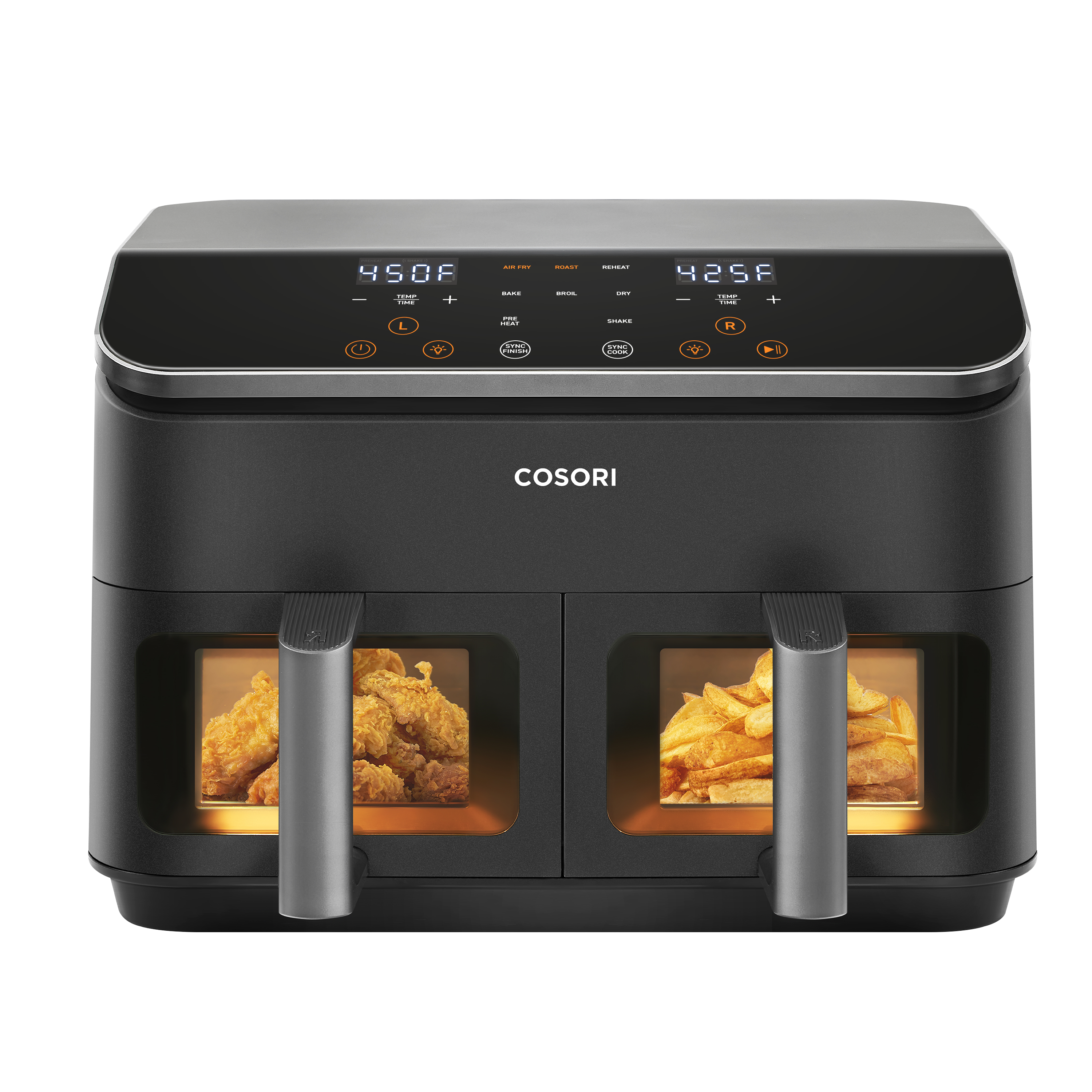 COSORI 9.0-Quart Dual Basket Air Fryer、mySite、fannypackpong