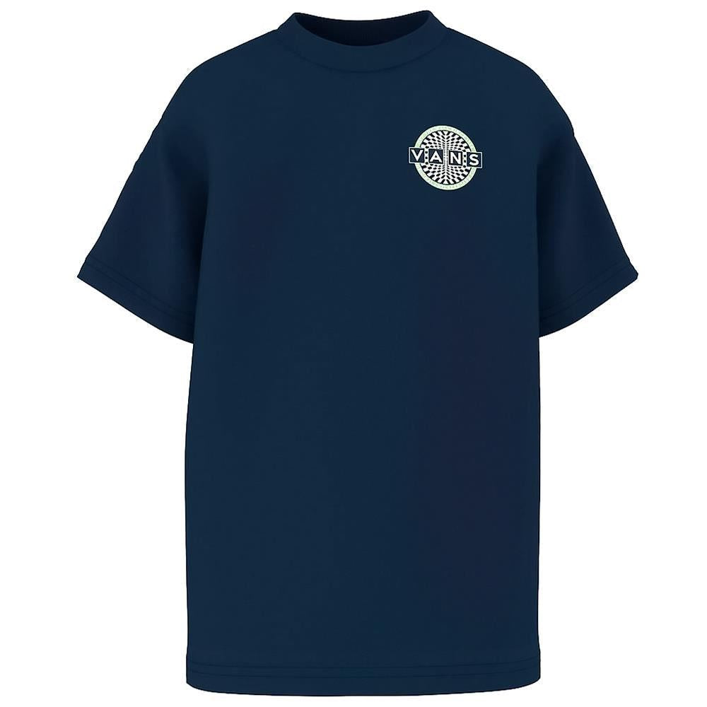  Vans Boys Circle Back T-Shirt - Dress Blues、mySite、merchandisen