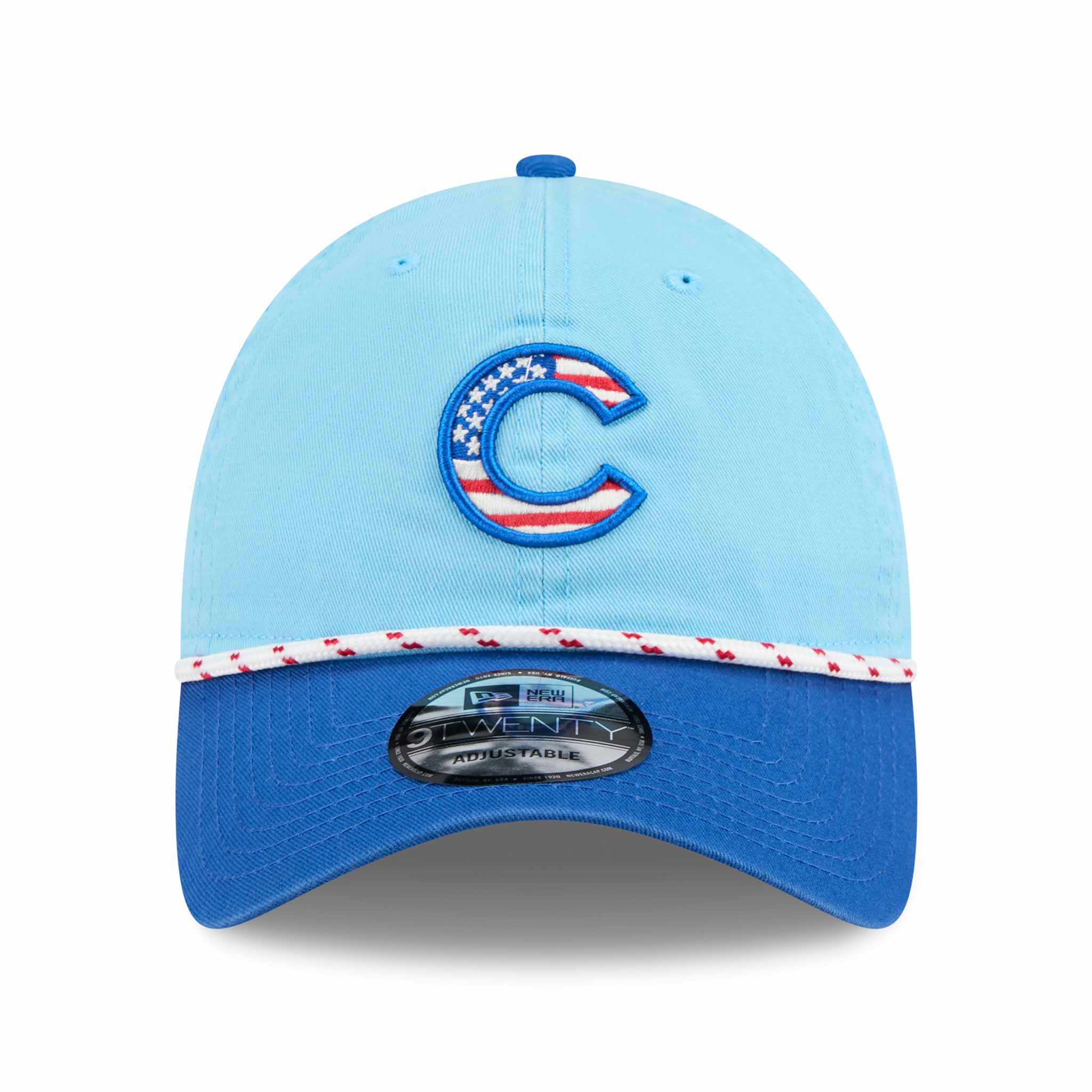 Chicago Cubs New Era 2025 Fourth of July 9TWENTY Rope Adjustable Cap、mySite、vikingsvslions