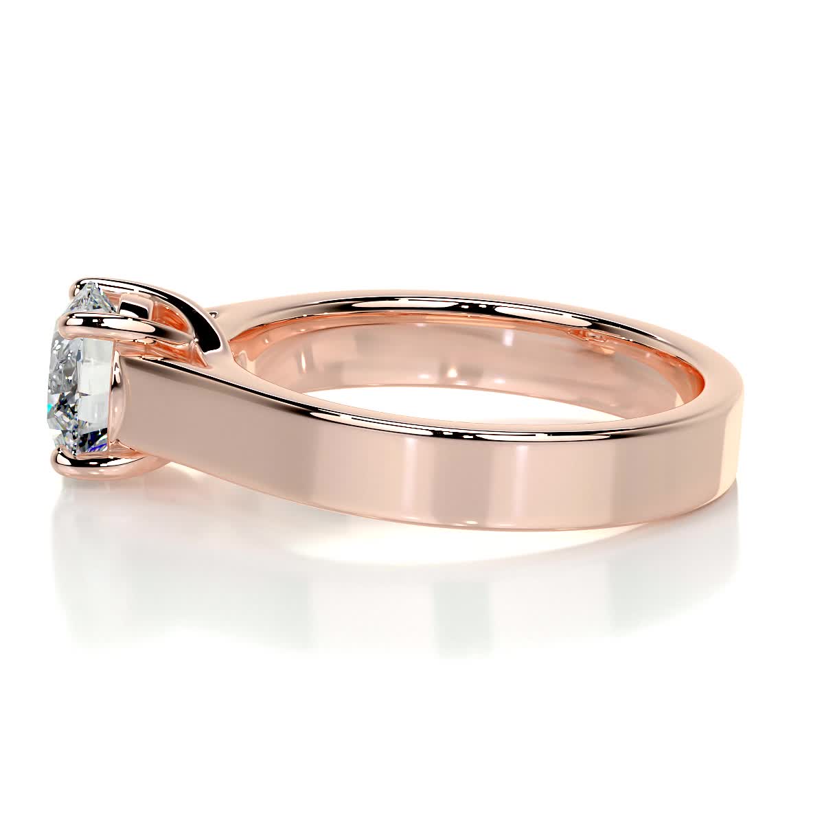 Nola Diamond Engagement Ring -14K Rose Gold、mySite、hinf8tx79