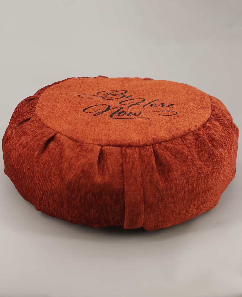 Rust Be Here Now Zafu Chenille Meditation Cushion、mySite、topwebapps