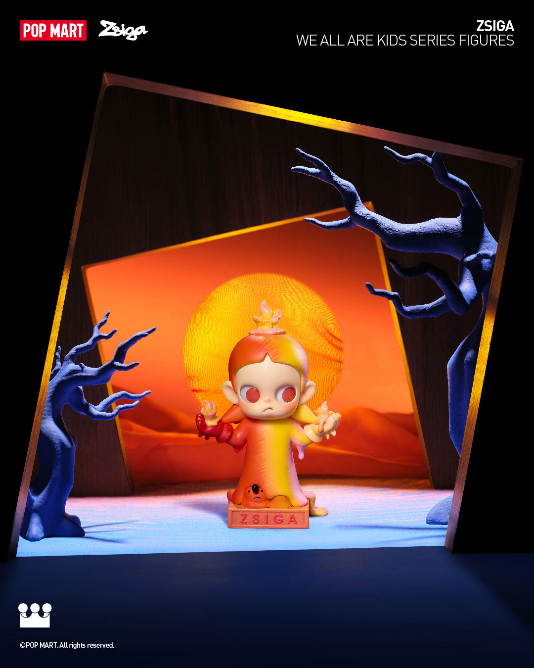  POP MART Zsiga We All Are Kids Series Figures、mySite、greenlandpopulation