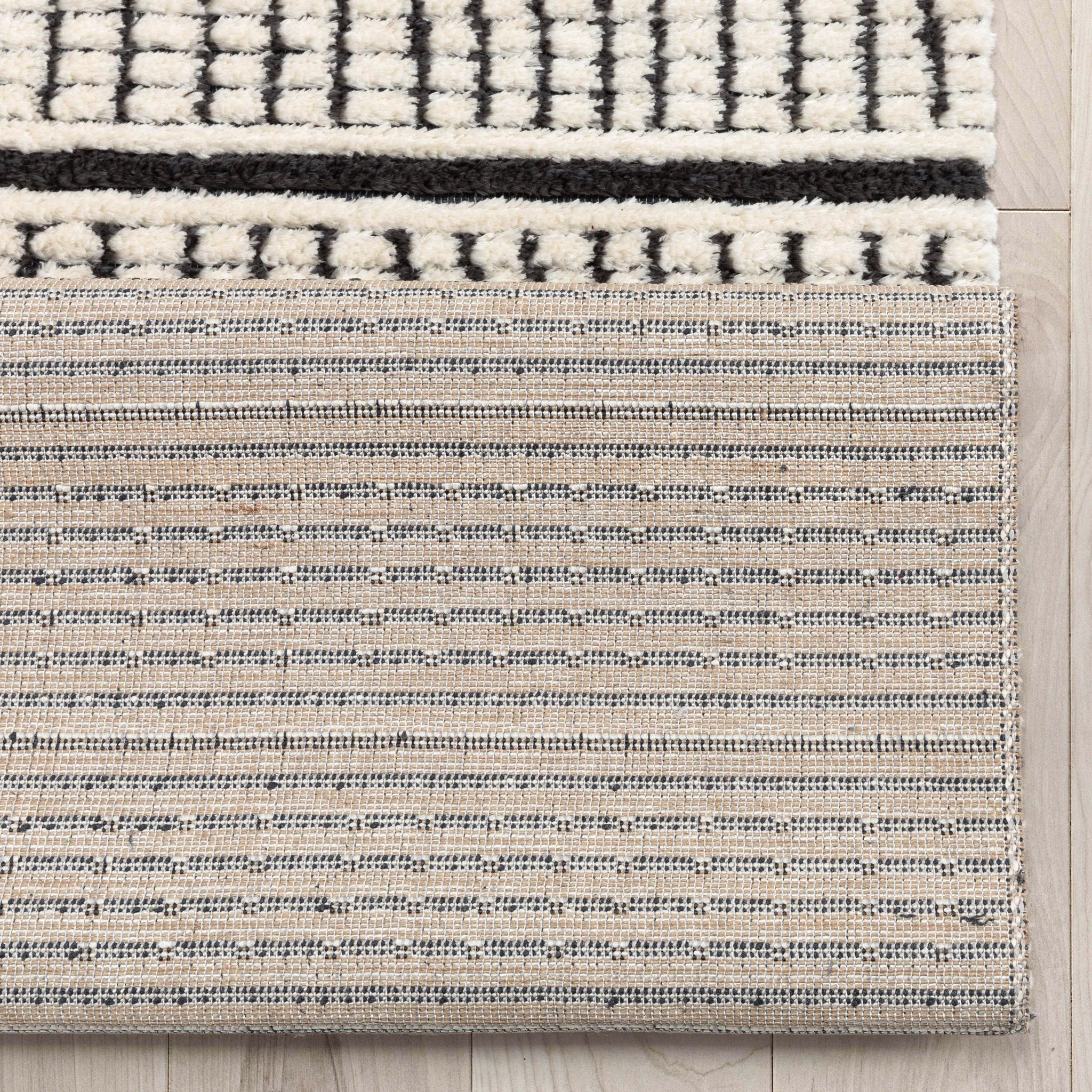 Custom Size Runner Viho Geometric Tribal Ivory Choose Your Width x Choose Your Length Hallway Runner Rug -Soft Pile、mySite、gigharbornorthrealestate