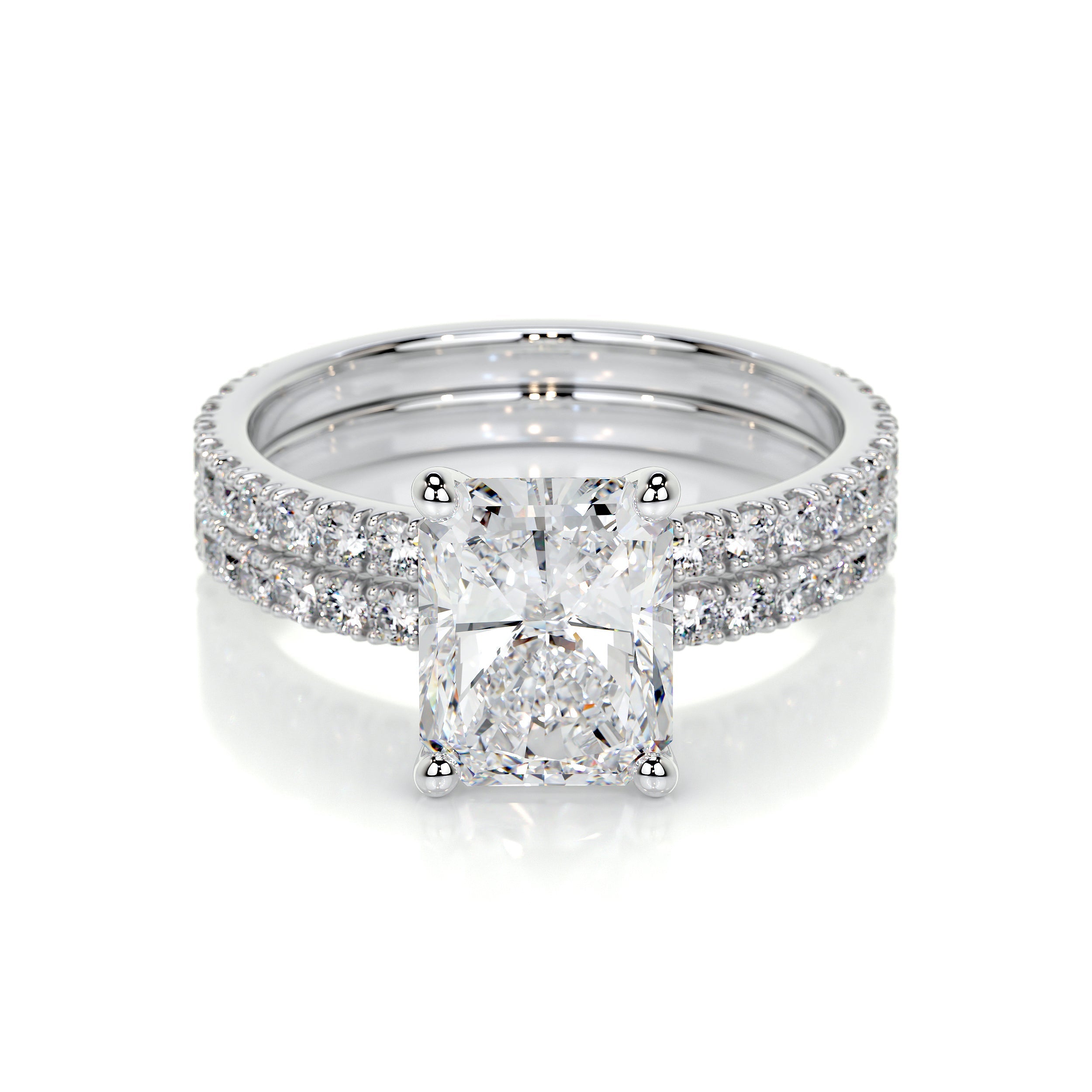 Audrey Lab Grown Diamond Bridal Set -14K White Gold、mySite、hinf8tx79