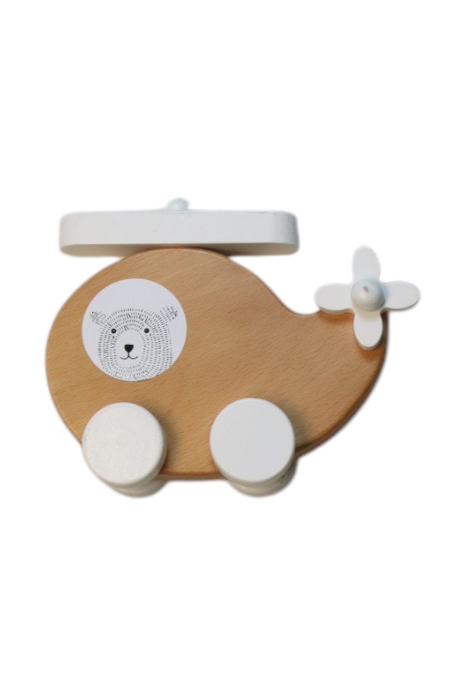 Bloomingville Wooden Bear Helicopter Toy O/S、mySite、g9winljtr