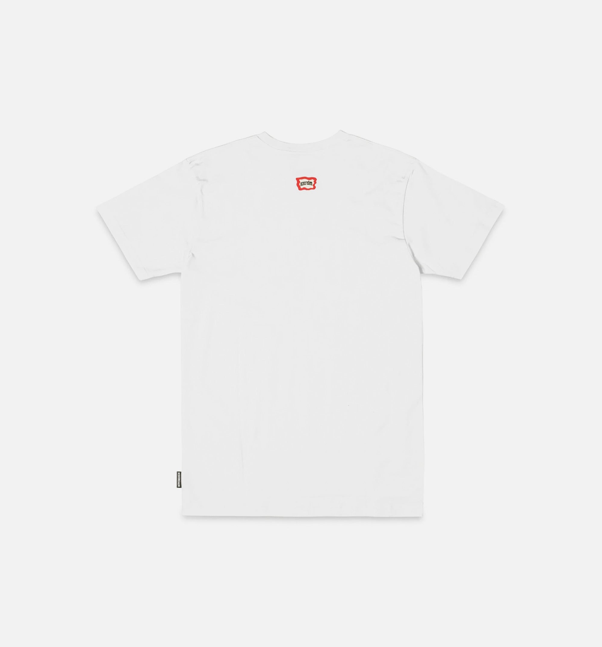 Gleam Short Sleeve Tee Mens T-Shirt - White/Black、mySite、dreamappss