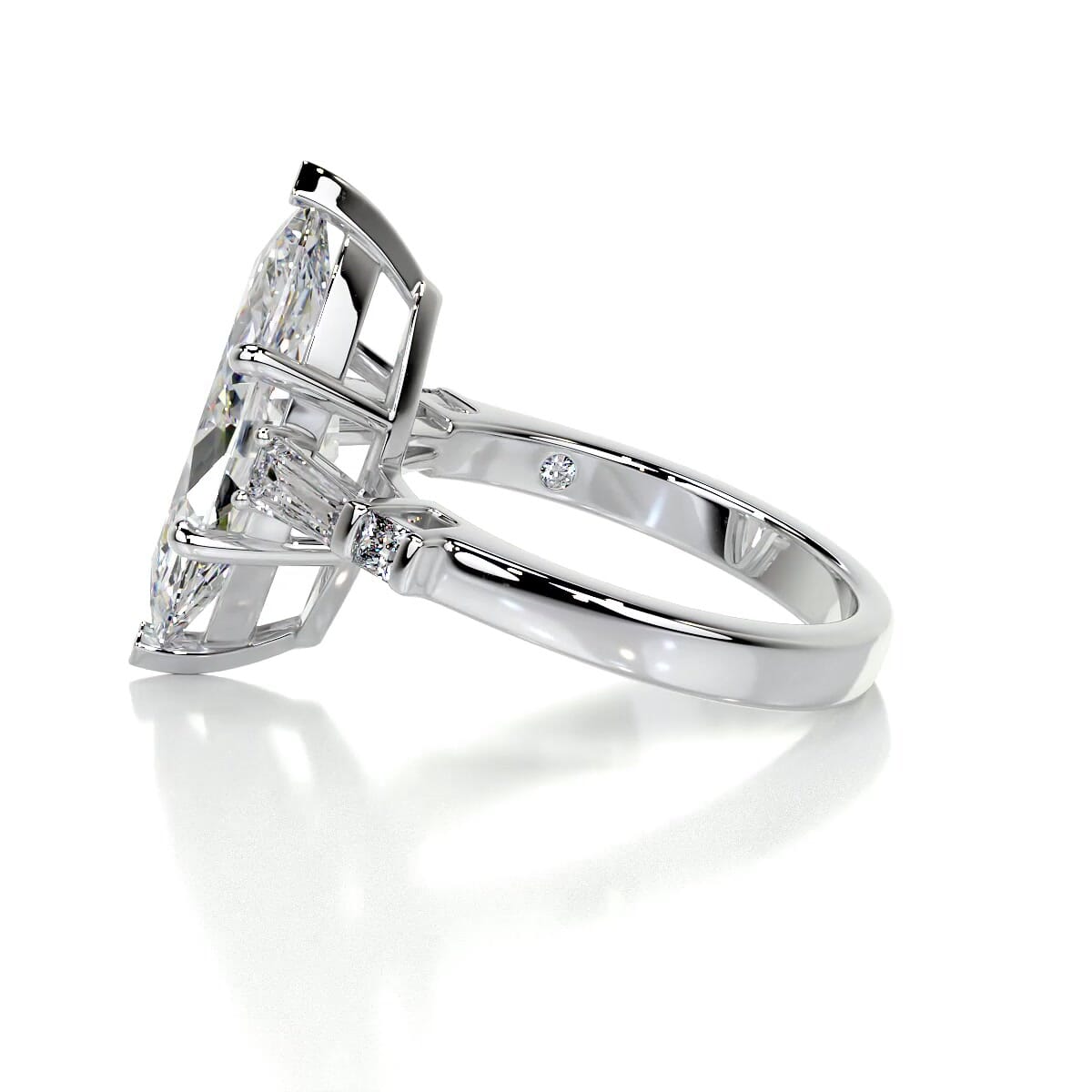 Tessa Lab Grown Diamond Ring -18K White Gold、mySite、hinf8tx79