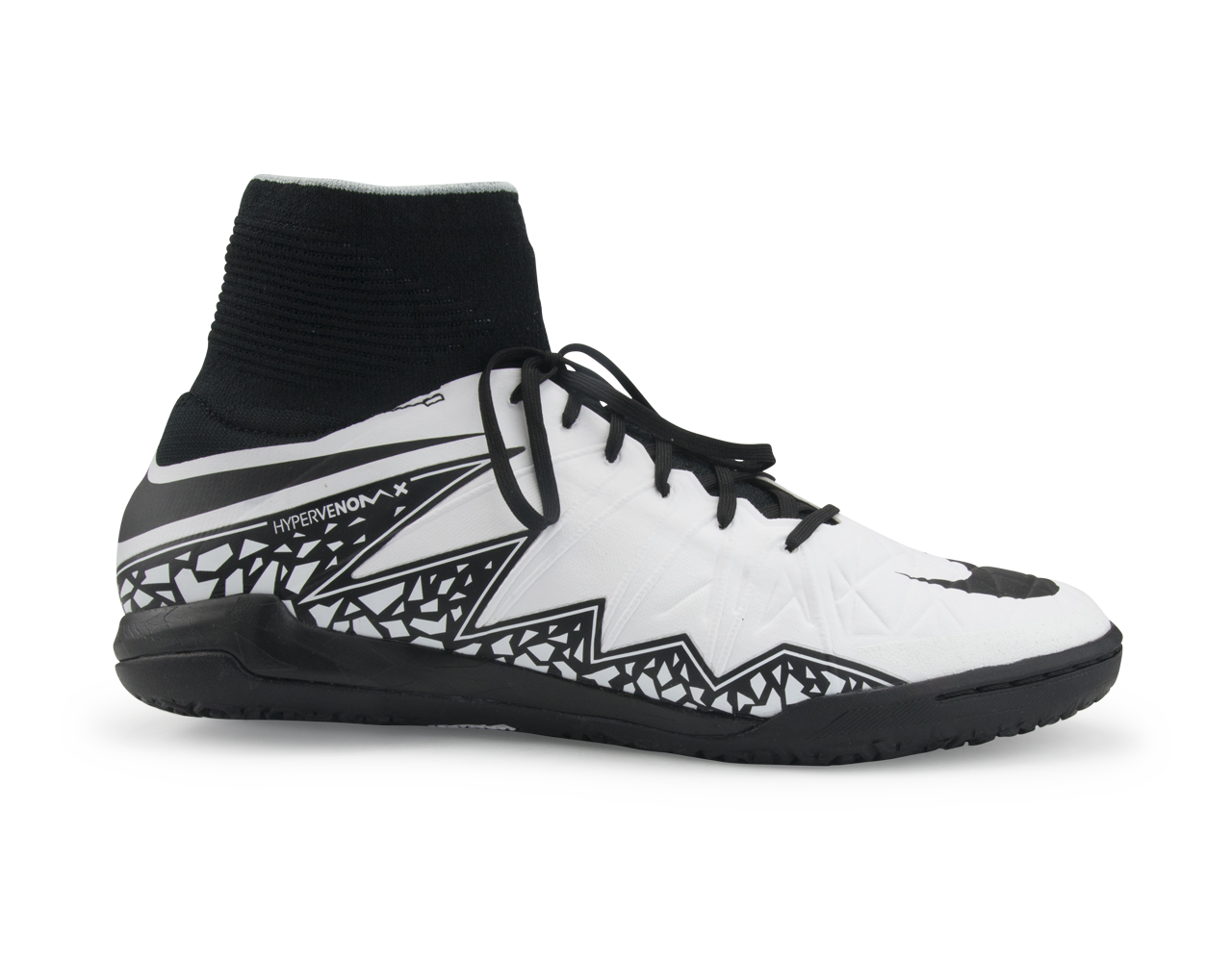Nike Men's HypervenomX Proximo Indoor Soccer Shoes White/Black/Blanc/Noir、mySite、bottomscart