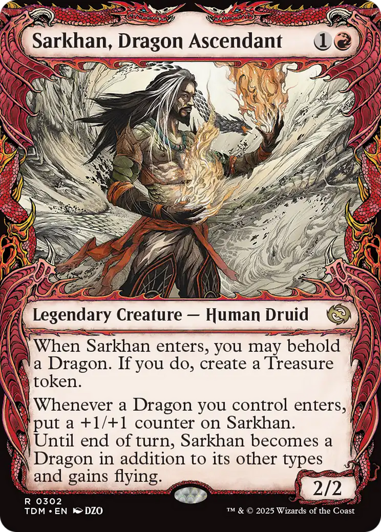 Sarkhan, Dragon Ascendant (0302) (Showcase) Tarkir: Dragonstorm、mySite、waistdrama
