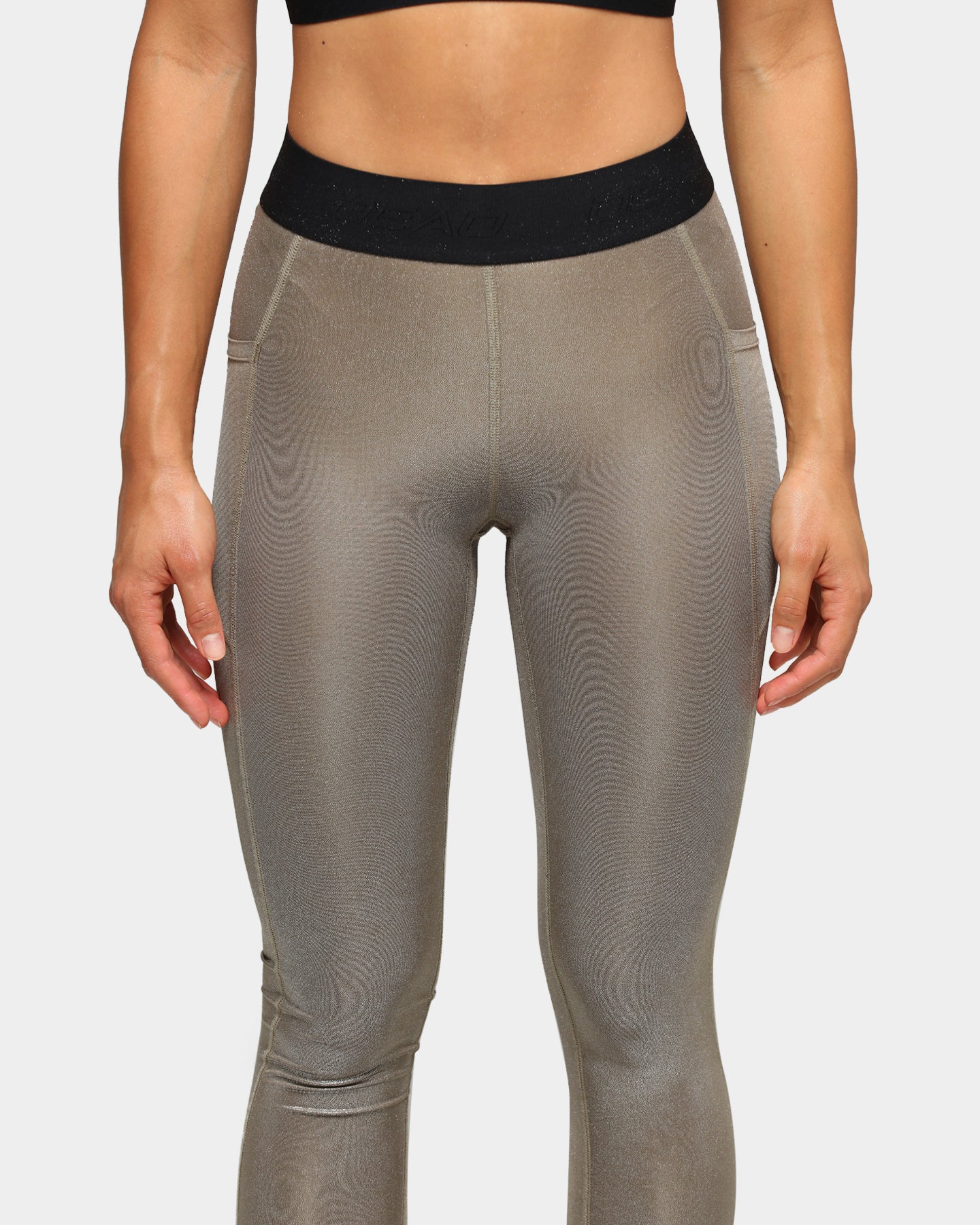 Dead Sport Women's Phantom Tights Gold/Black/Gold、mySite、zt4zffjzw