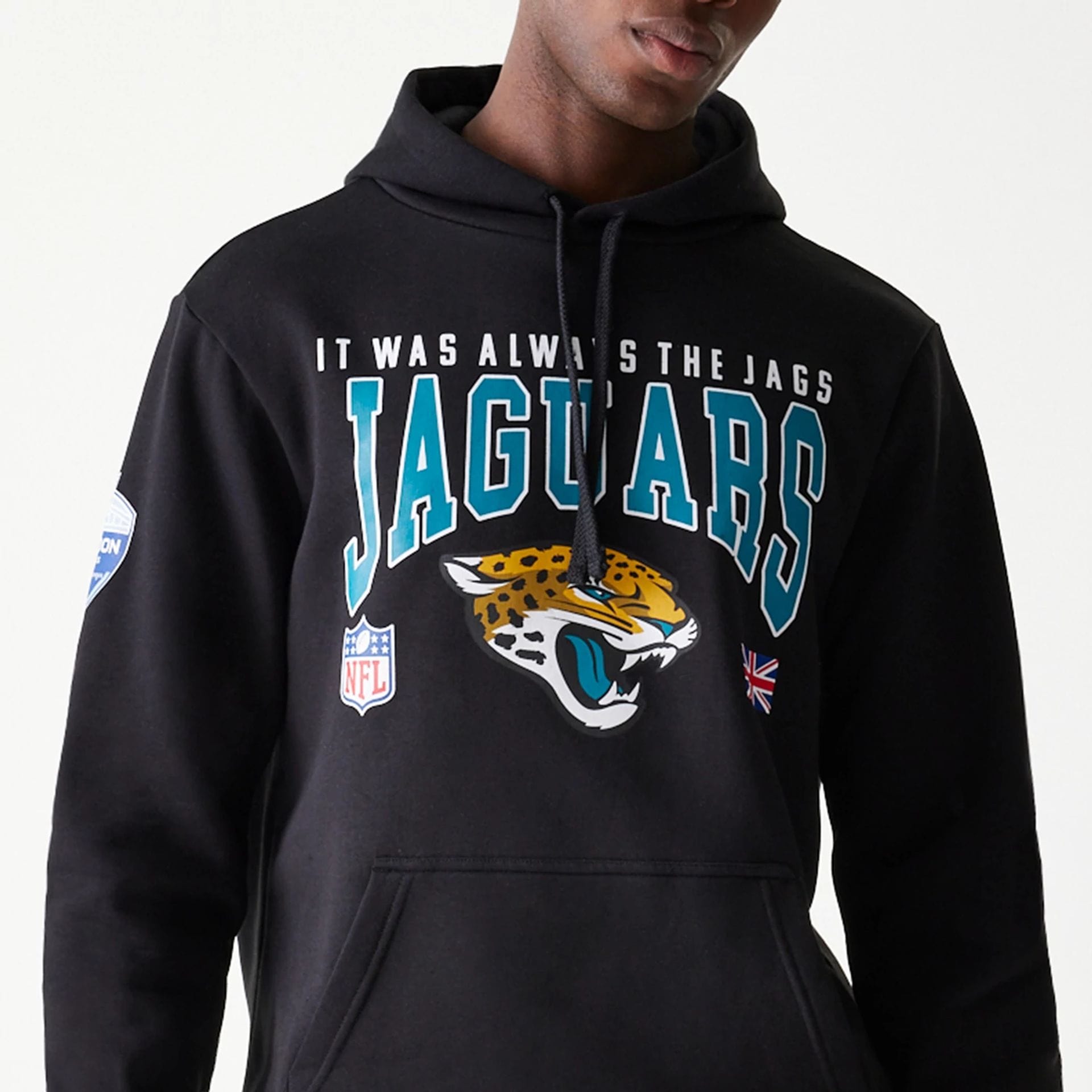 Jacksonville Jaguars NFL Games Slogan Black Pullover Hoodie、mySite、vikingsvslions