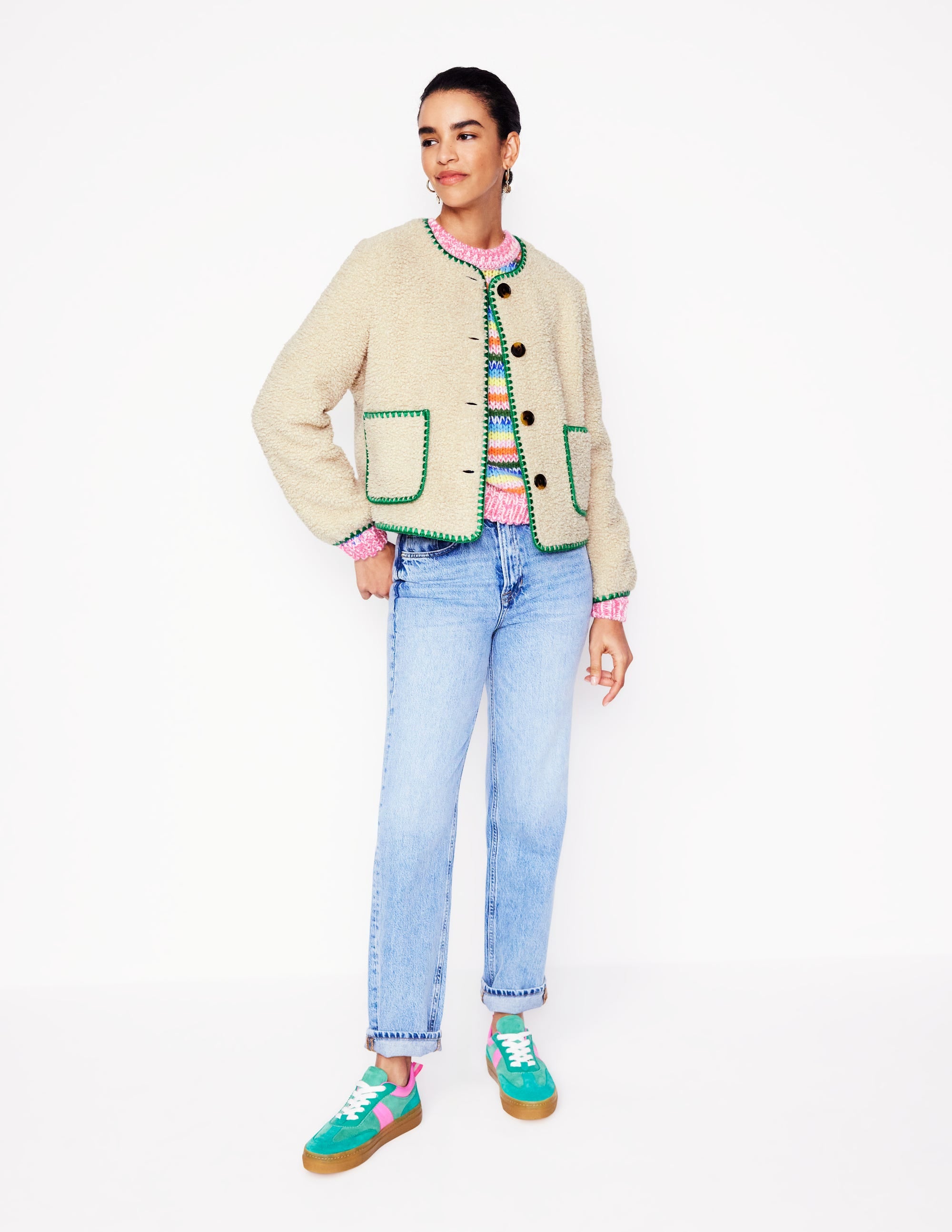  Highbury Casual Jacket-Neutral Borg、mySite、ashleygrahame