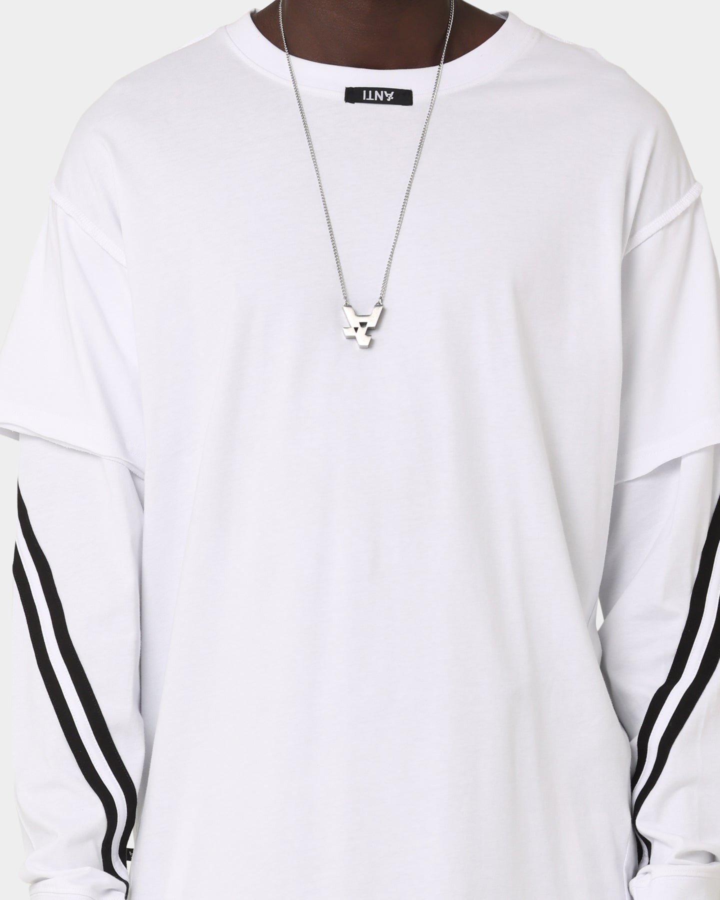The Anti Order Anti Sport Layered Long Sleeve T-Shirt White/Black、mySite、zt4zffjzw