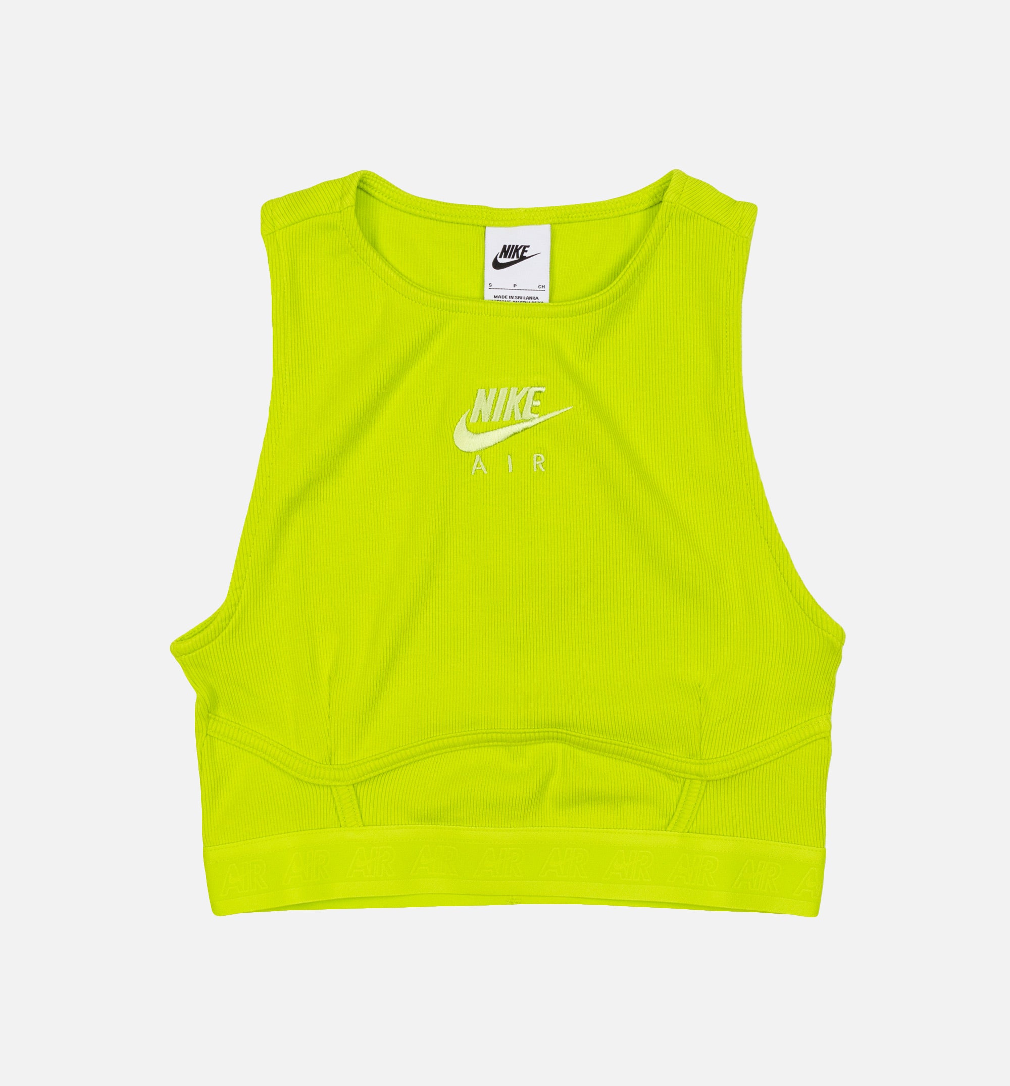 Air Ribbed Tank Top Womens Sleeveless Shirt - Green、mySite、dreamappss