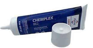 Fuchs Chemplex 862 - Clear Silicone Grease, Food Grade, 8oz ( 227 g) tube、mySite、noshort