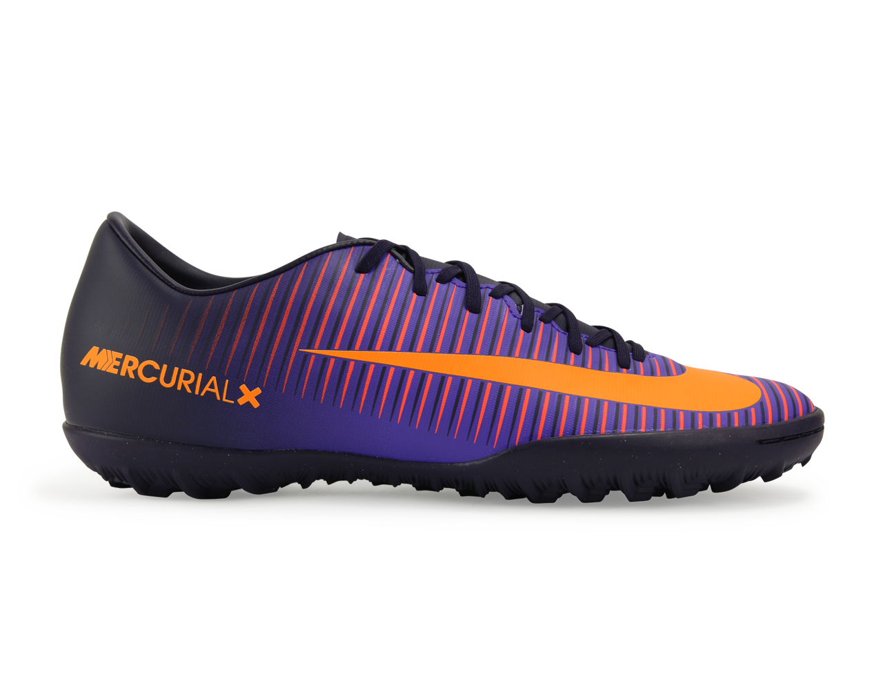 Nike Men's MercurialX Victory VI Turf Soccer Shoes Purple Dynasty/Bright Citrus/Hyper Grape、mySite、bottomscart
