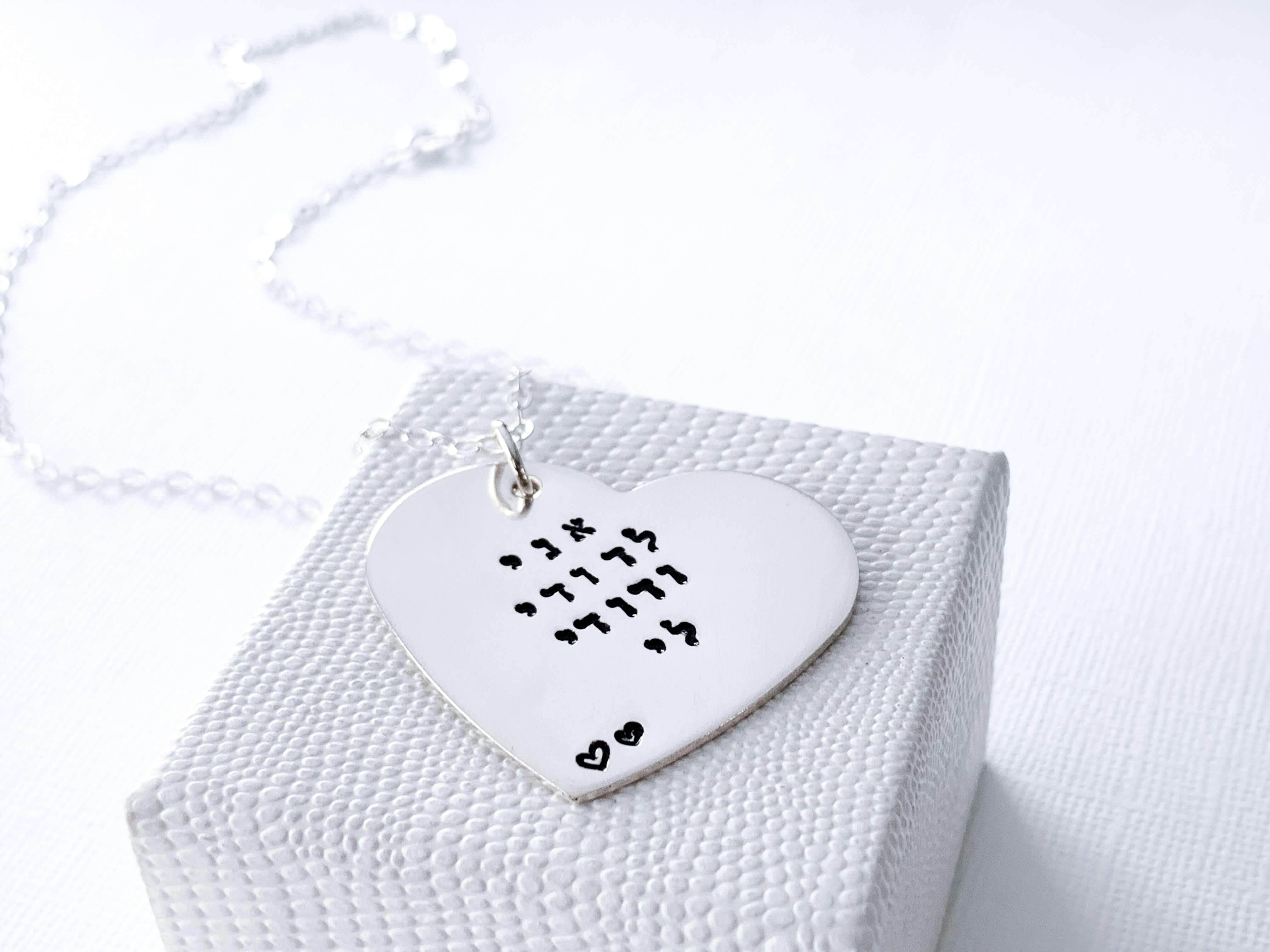 I Am My Beloved's Heart Necklace - Sterling Silver、mySite、topwebapps