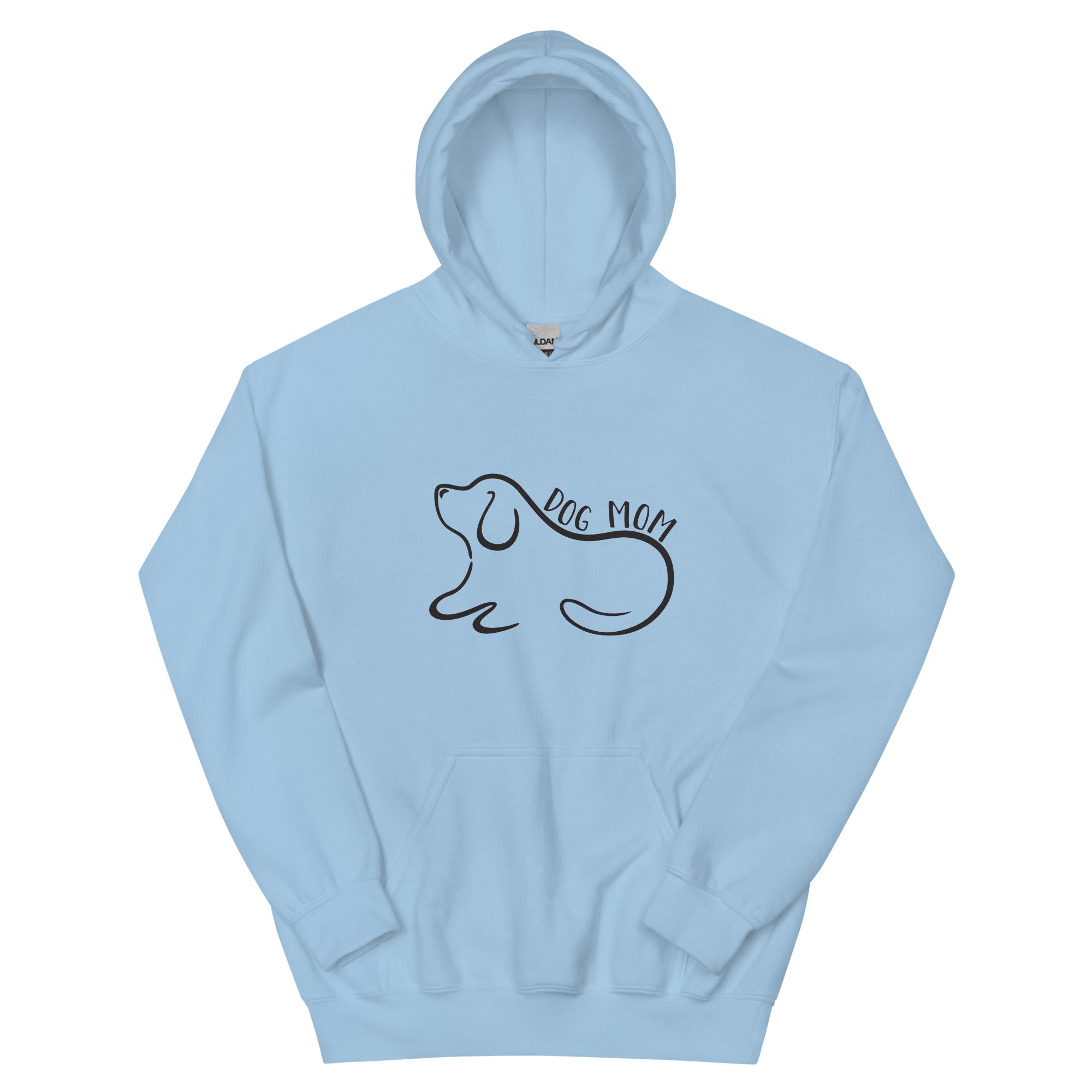 Dog Mom Outlined Hoodie、mySite、camillekostekn