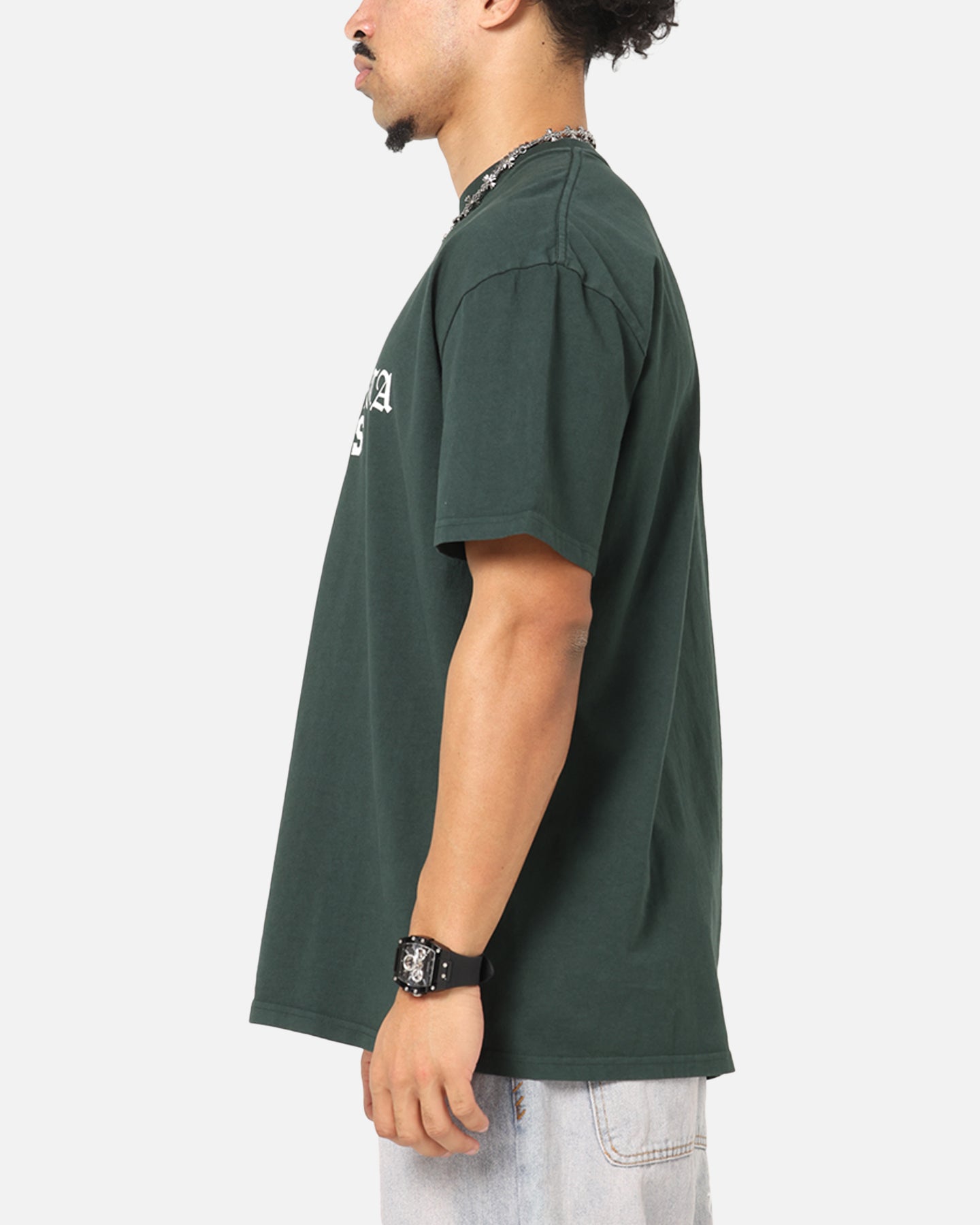 Saint Morta Studios Boxy T-Shirt Green、mySite、zt4zffjzw