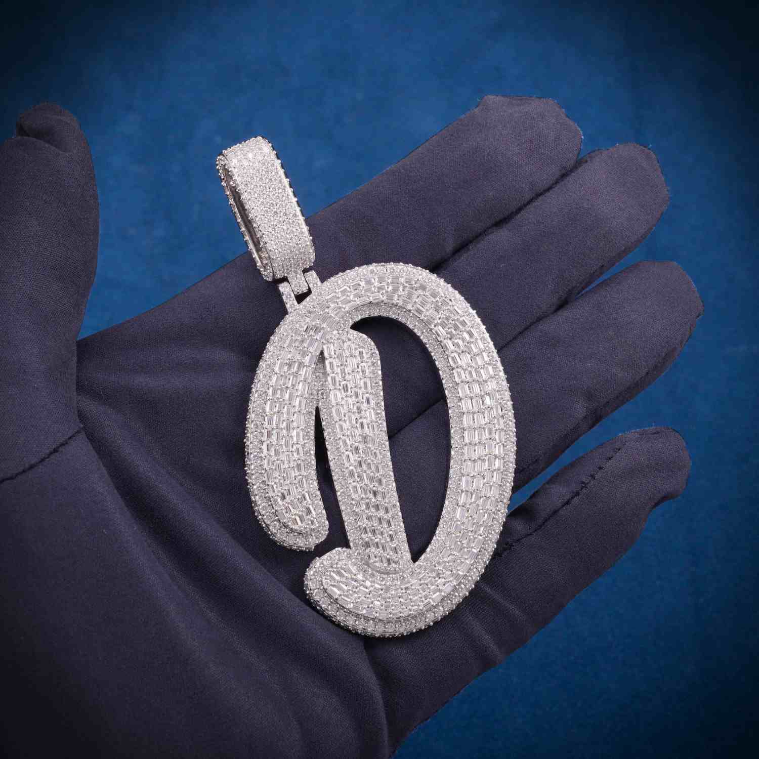 D Custom Moissanite Pendant 14K Gold、mySite、hinf8tx79