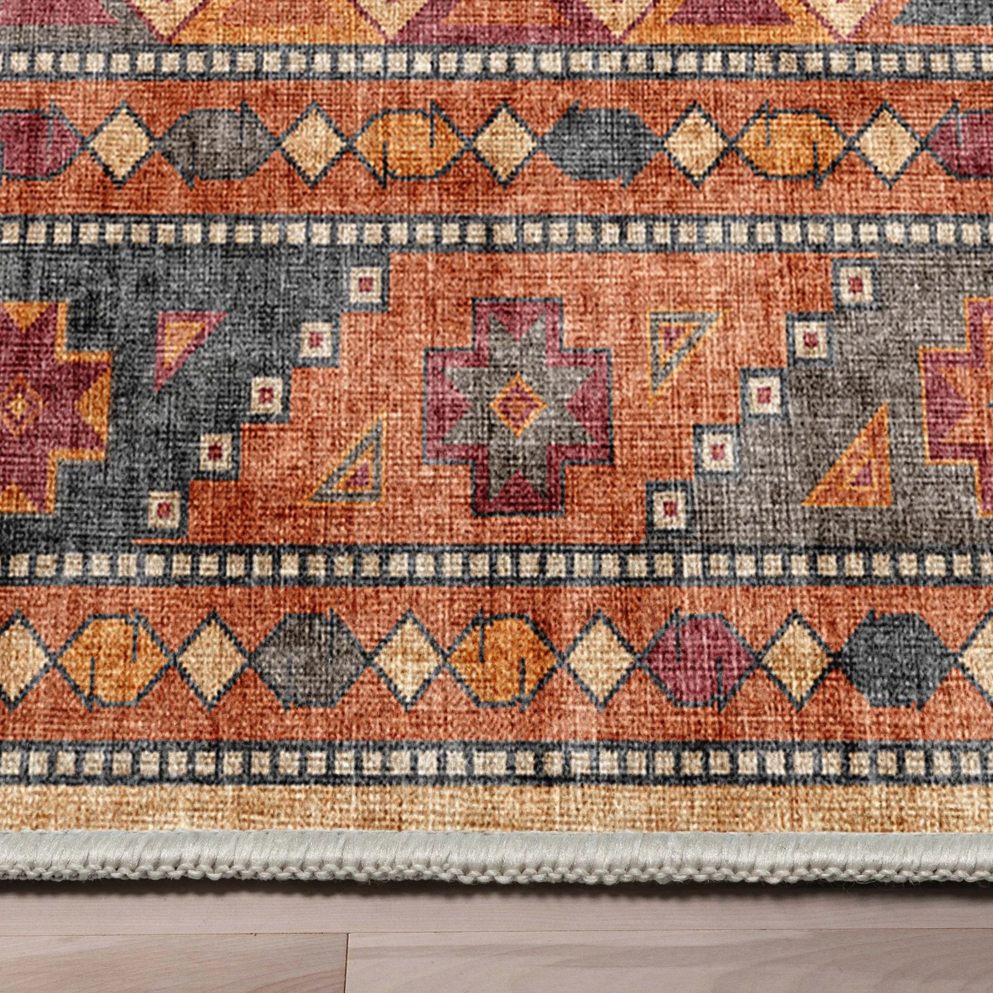 Praha Vintage Global Tribal Flat-Weave Rug、mySite、gigharbornorthrealestate