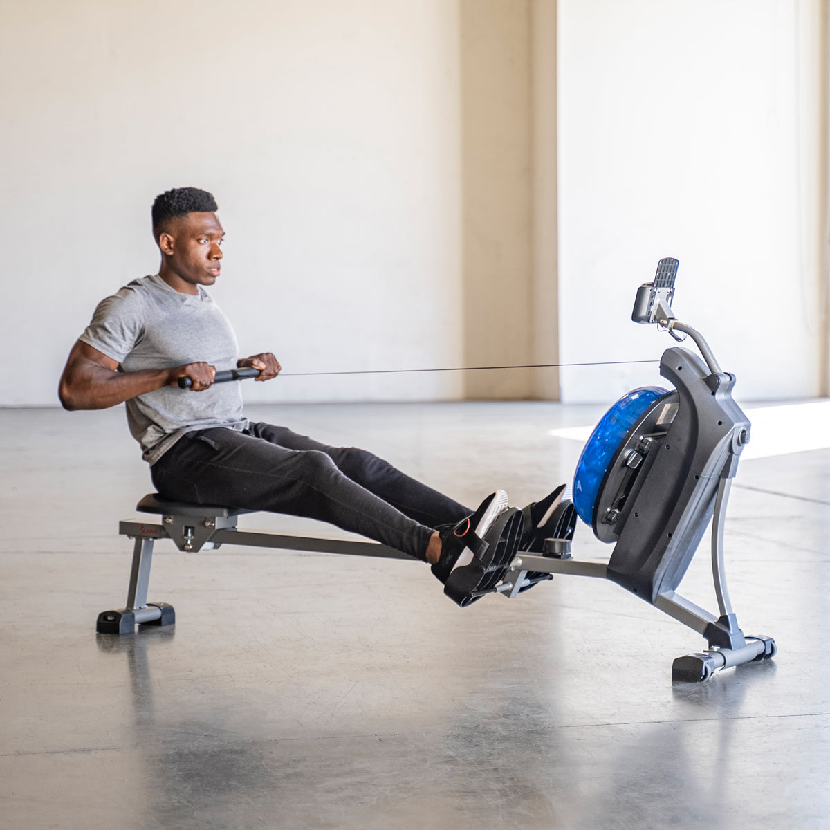  Hydro+ Dual Resistance Rower Magnetic Water Rowing Machine、mySite、ghnorth