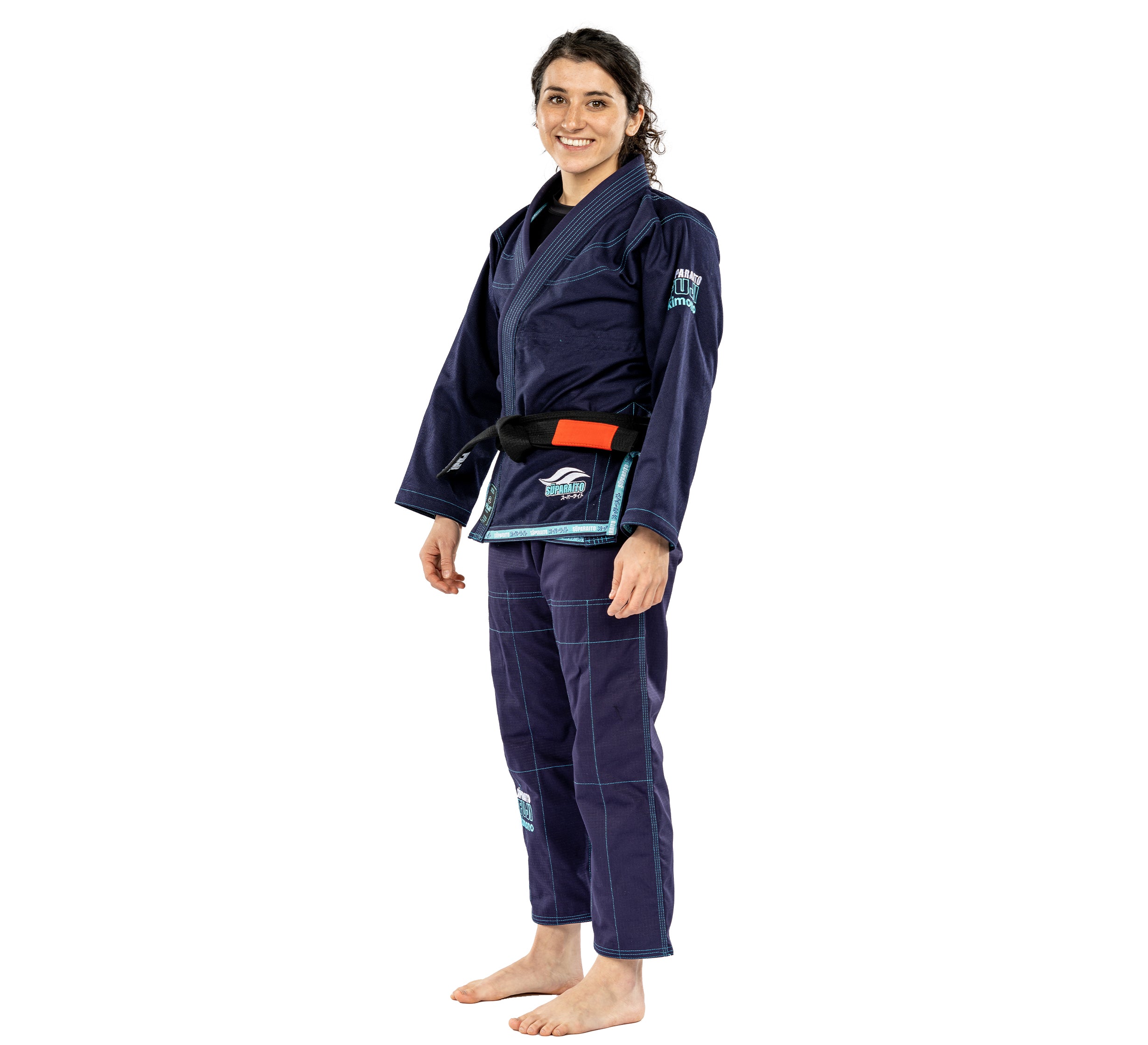 Suparaito Womens BJJ Gi Navy、mySite、gigharbornorthrealestate