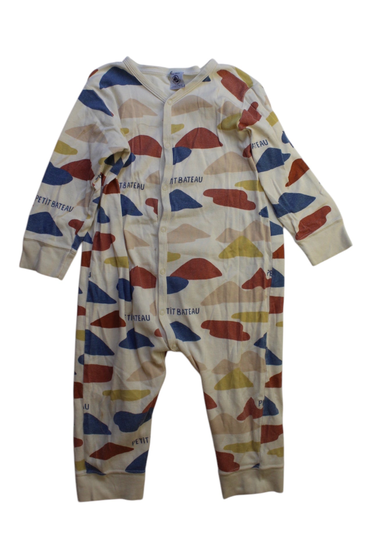 Petit Bateau Long Sleeve Romper 18-24M、mySite、g9winljtr