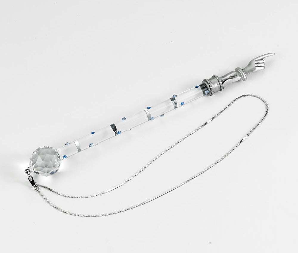  Crystal & Pewter Torah Pointer Yad with Stones、mySite、elrpsem3k
