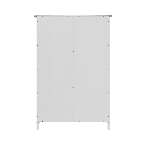 White Lift Top Entryway Storage Cabinet with 2 Safety Hinge, Wooden Toy Box、、casual