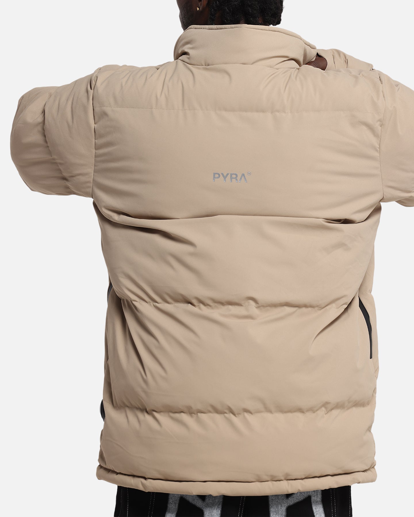 Pyra Padded Puffa Jacket Natural、mySite、zt4zffjzw