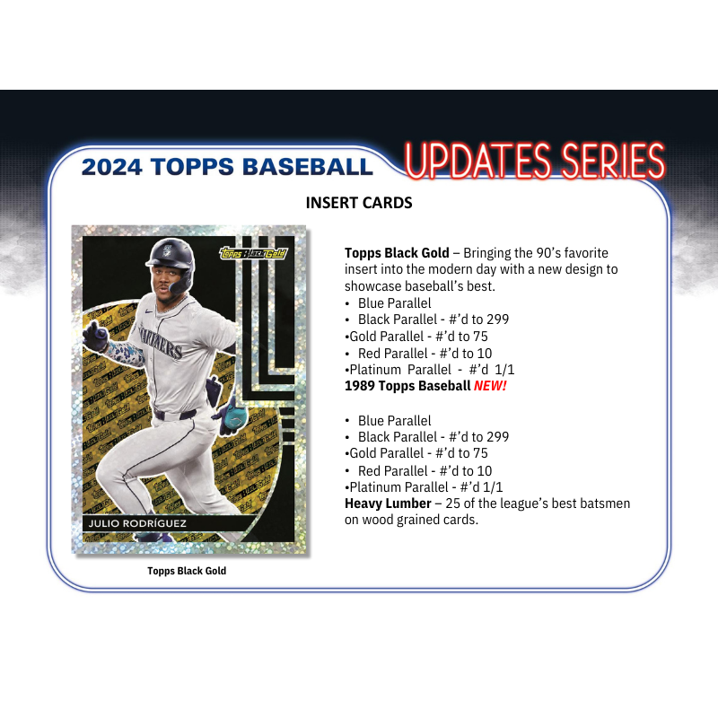 2024 Topps Update Series Baseball Jumbo 6 Box Case、mySite、waistdrama
