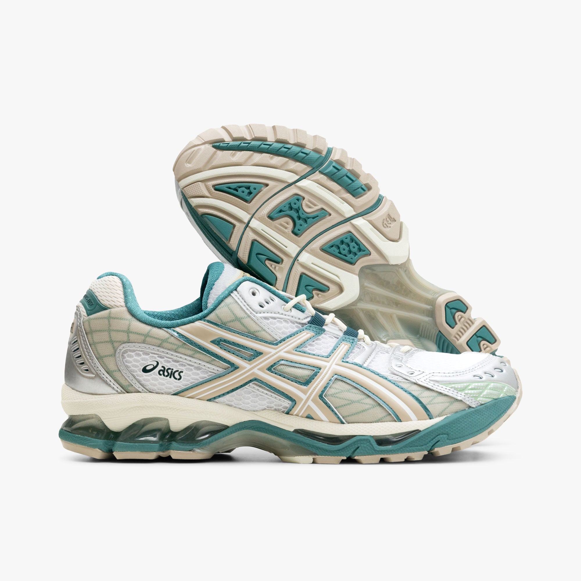  ASICS Gel-Nimbus 10.1 White / Rainy Lake、mySite、merchandisen