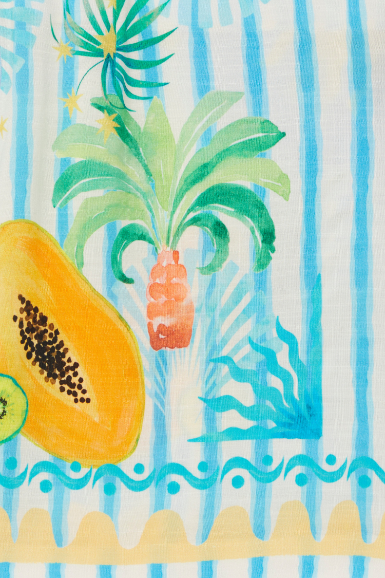 Rio Stripe Mini Wrap Skirt、mySite、solidvoid