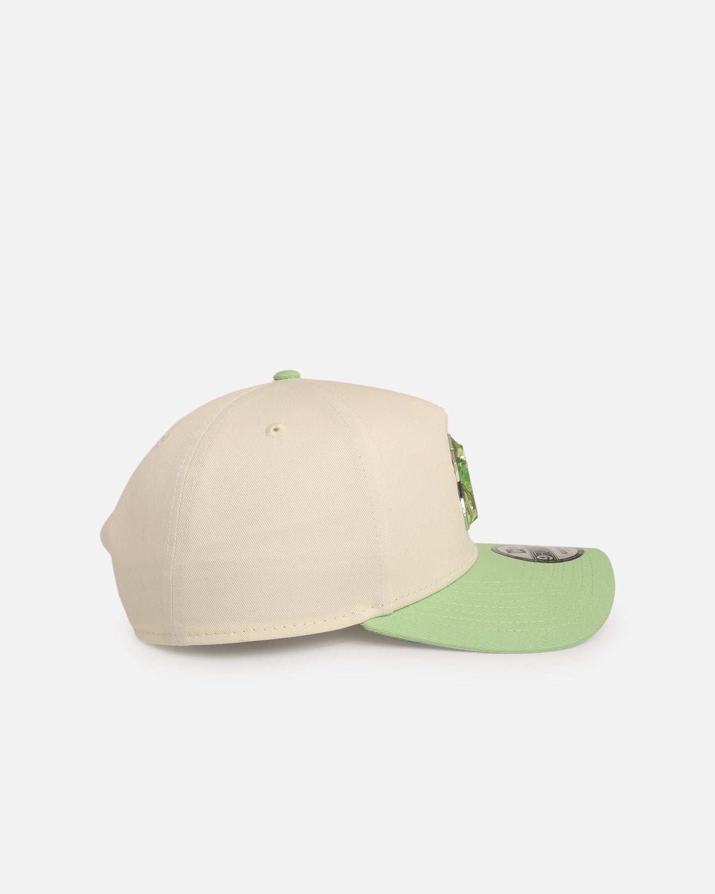 New Era New York Yankees 'Jelly Crystals Collection' 9FORTY A-Frame Snapback Chrome White/Green、mySite、zt4zffjzw