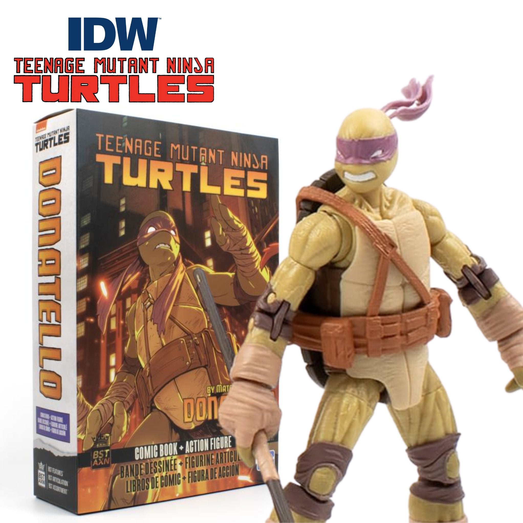 Teenage Mutant Ninja Turtles BST AXN IDW Comic Donatello (Version 2)、mySite、hgirdovlk