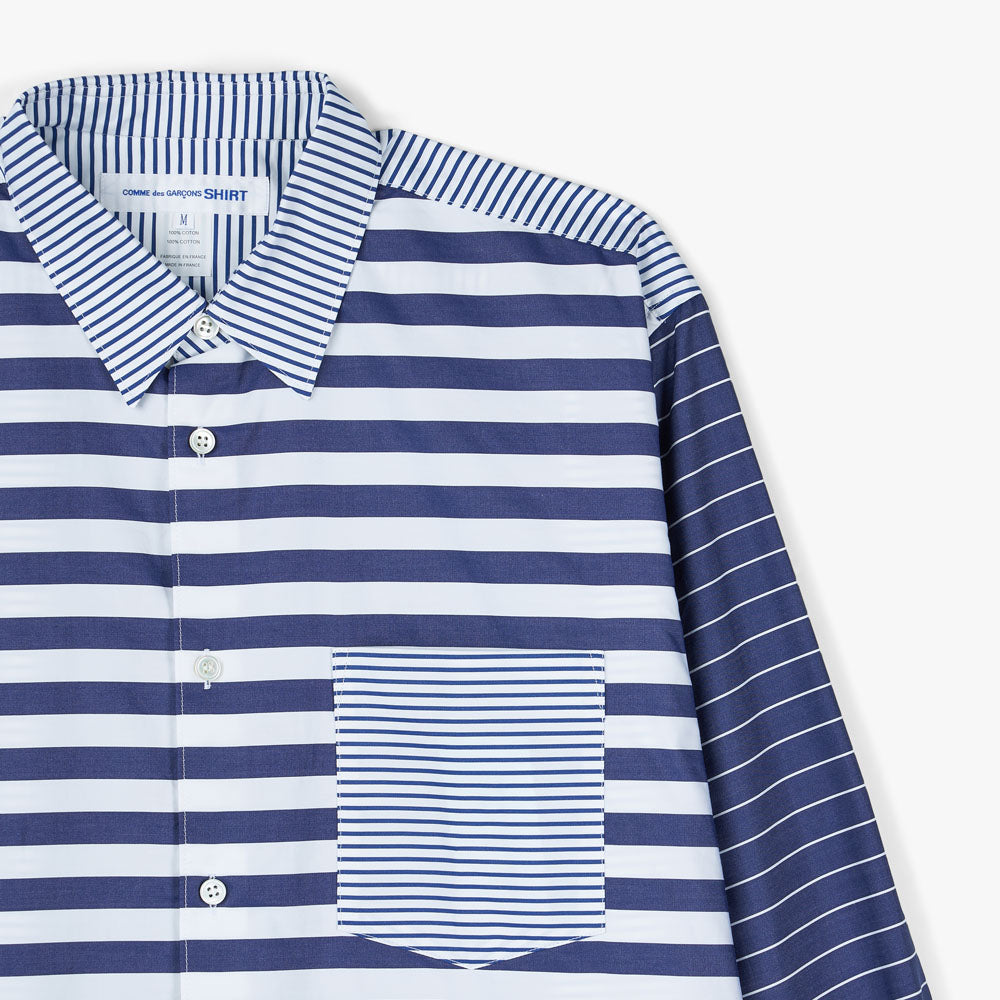  COMME des GARÇONS SHIRT Yarn Dyed Stripe Poplin Shirt / Stripe 1、mySite、merchandisen