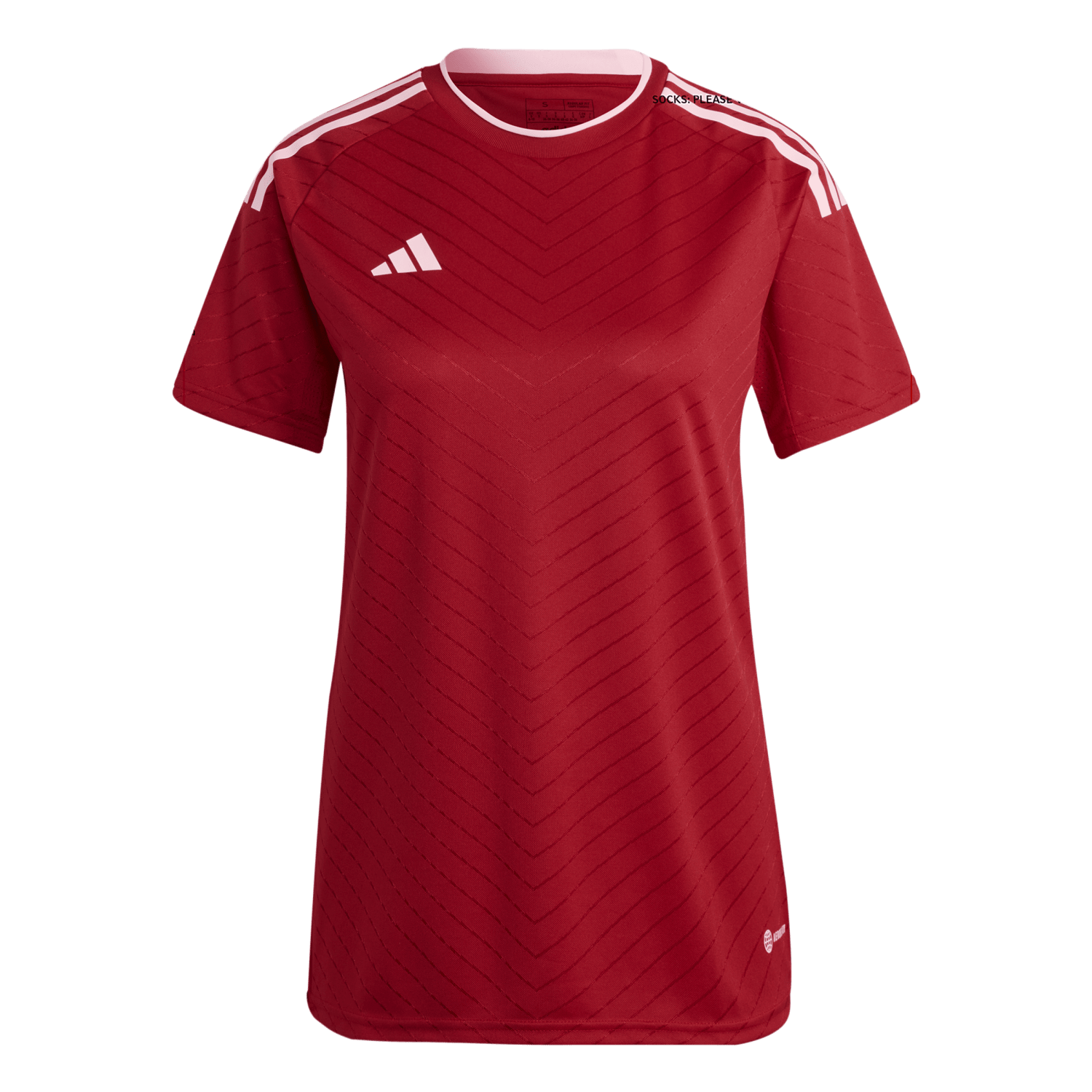 adidas Women's Campeon 23 Jersey - Red、mySite、noshort