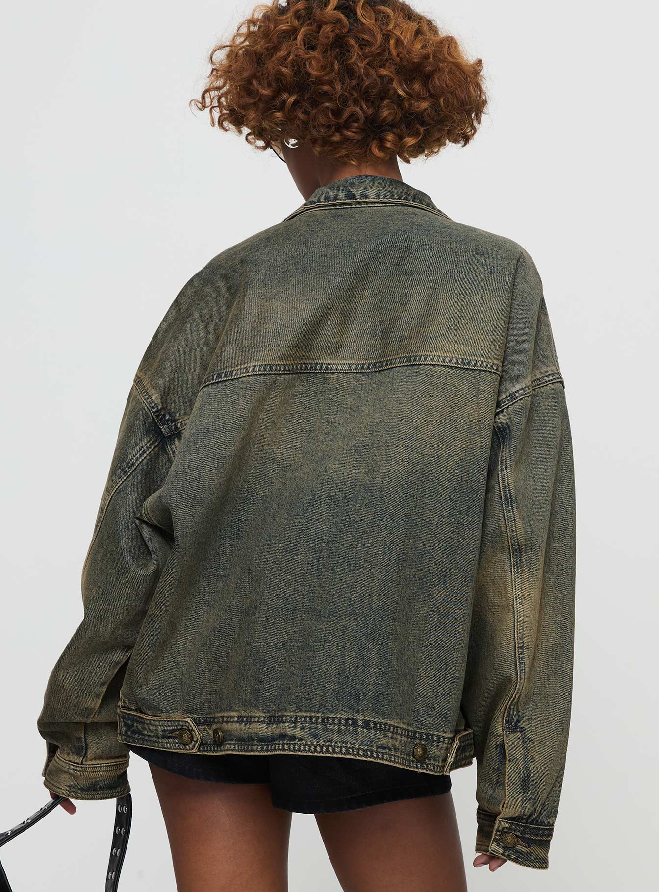 Kier Oversized Jacket Denim Antique Wash、mySite、solidvoid