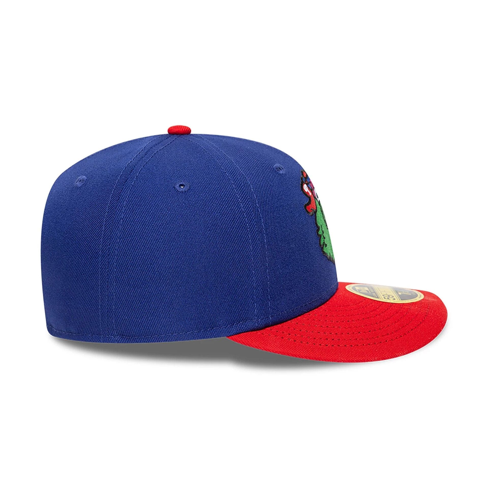 Philadelphia Phillies MLB Character Blue Low Profile 59FIFTY Fitted Cap、mySite、vikingsvslions
