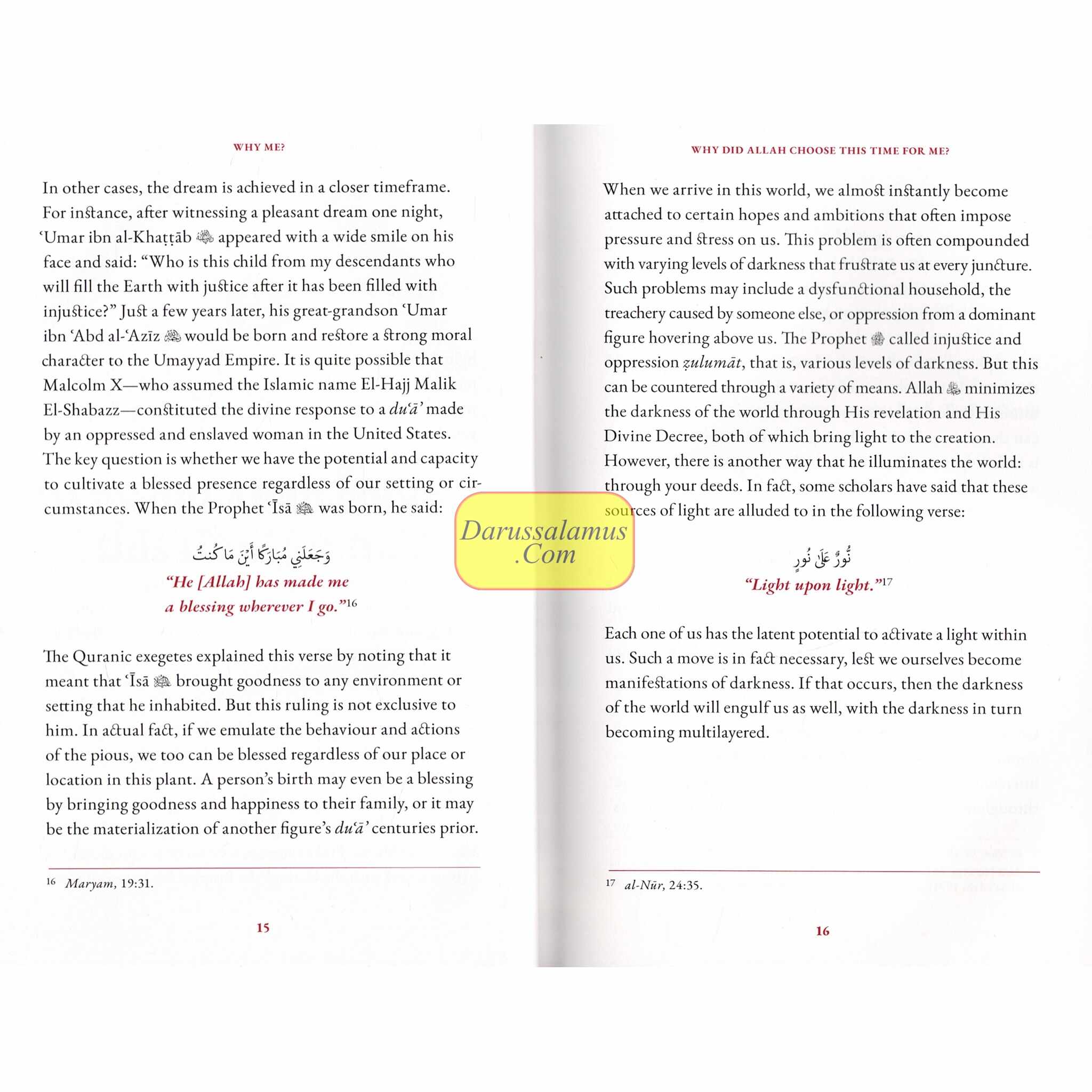 Why Me? Understanding One's Worldly Fate by Omar Suleiman、mySite、topwebapps