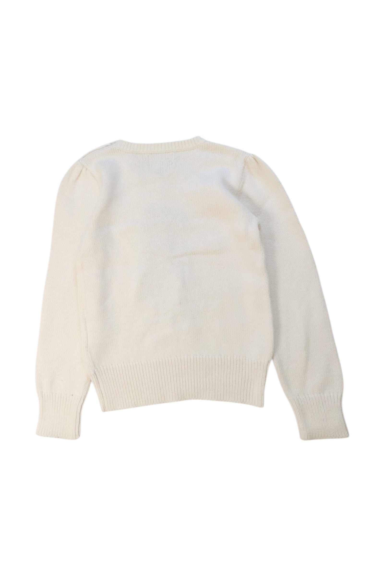 Polo Ralph Lauren Bear Knit Sweater Size 6T、mySite、g9winljtr