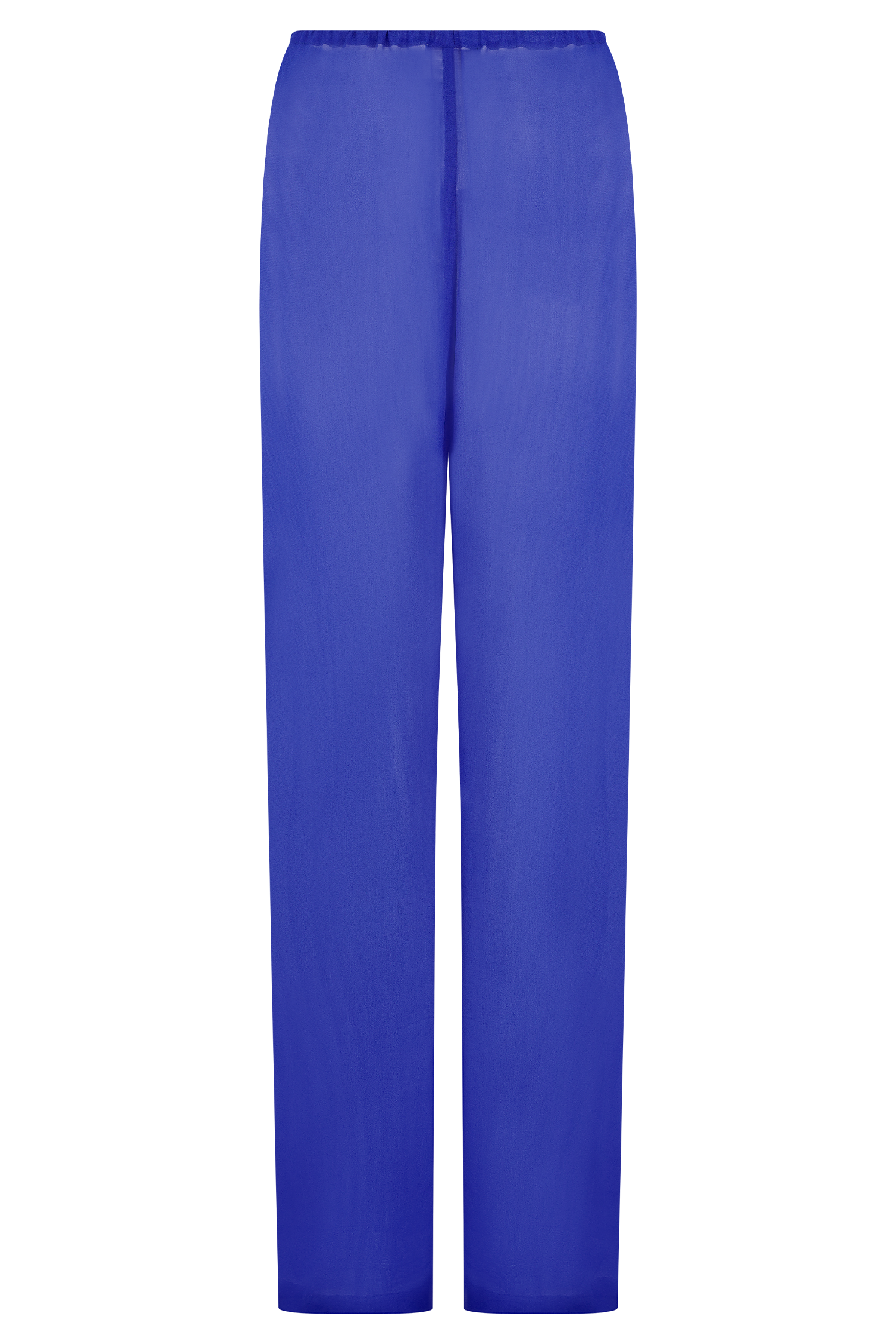 Tonya Sheer Straight Leg Pant - Cobalt Blue、mySite、solidvoid