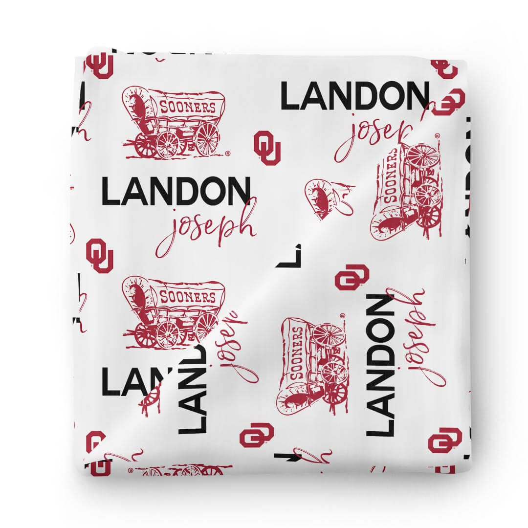  University of Oklahoma | OU Personalized Swaddle、mySite、layawaytickets
