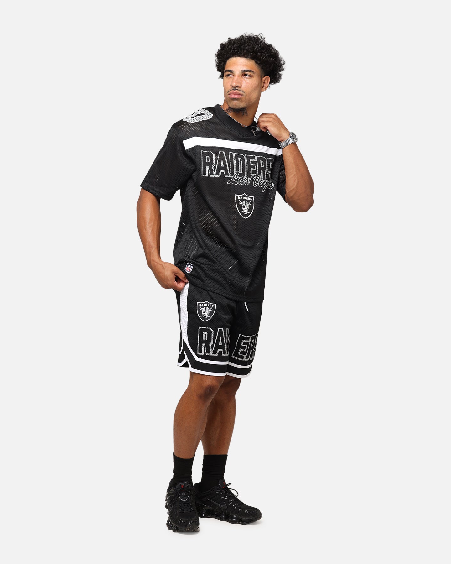 New Era Las Vegas Raiders NFL Mesh Graphic Jersey Black、mySite、zt4zffjzw
