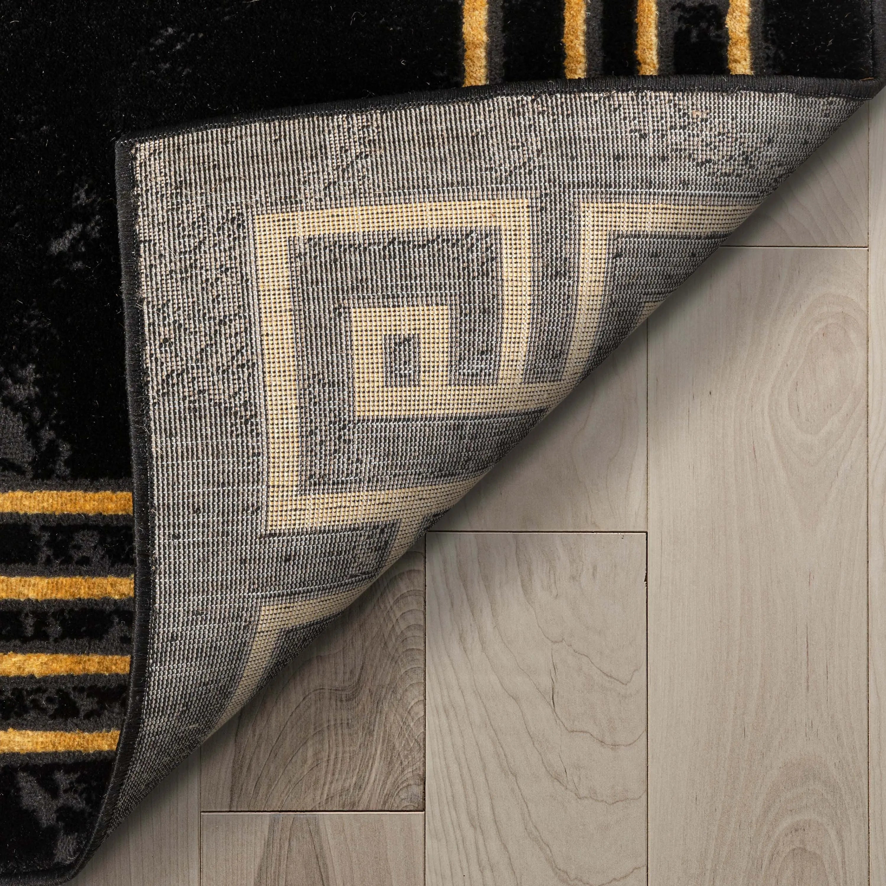 Huntington Retro Marble Border Glam Rug、mySite、gigharbornorthrealestate