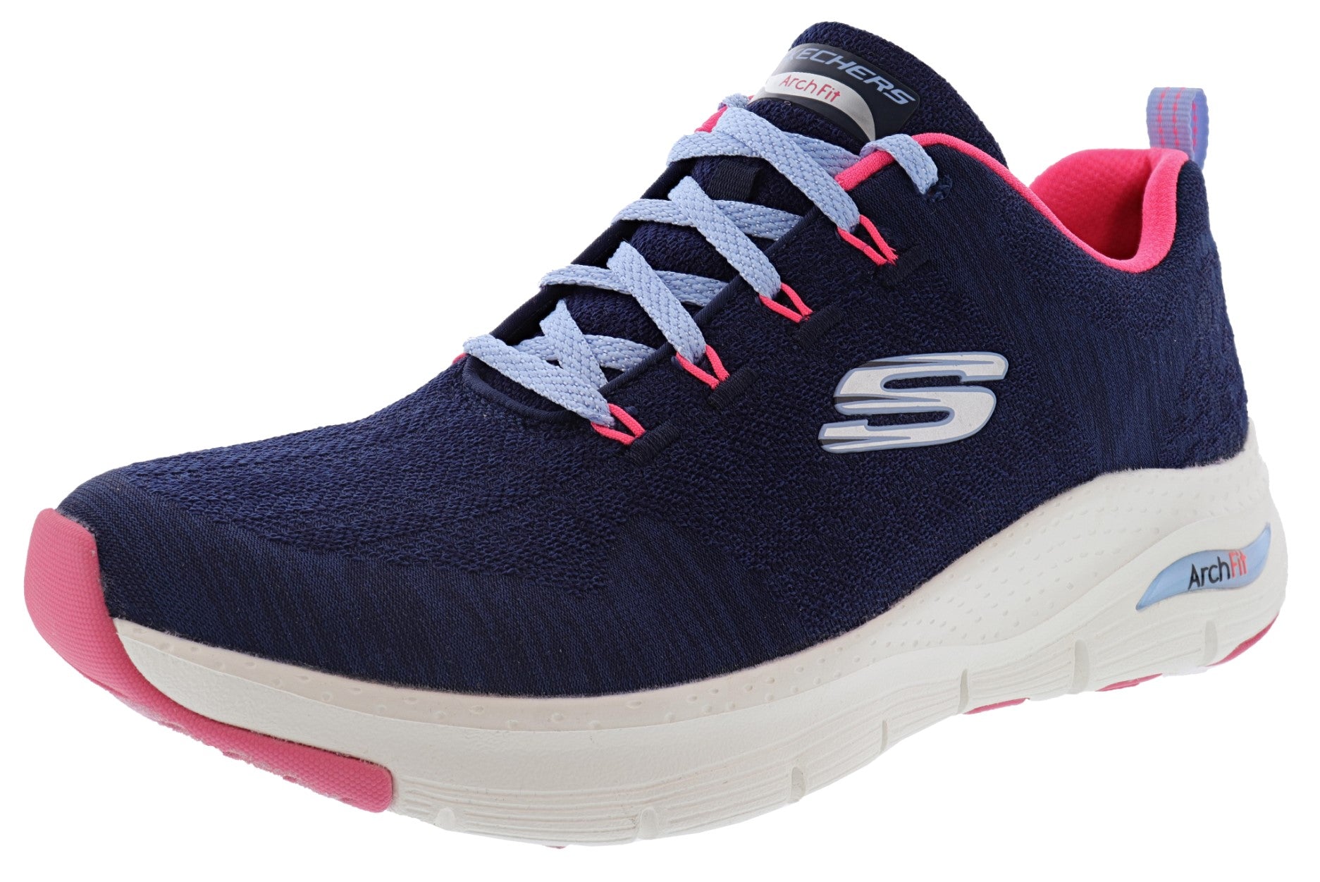 Skechers Women's Arch Fit Comfy Wave Lightweight Walking Shoes、mySite、dreamappss