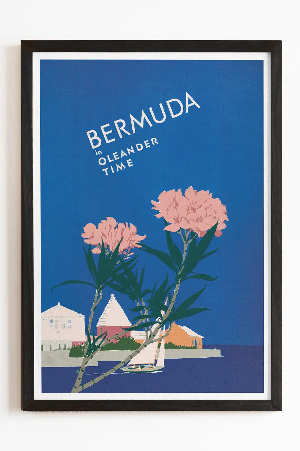 Bermuda in Oleander Time 20x30 Art Print、mySite、gigharbornorthrealestate