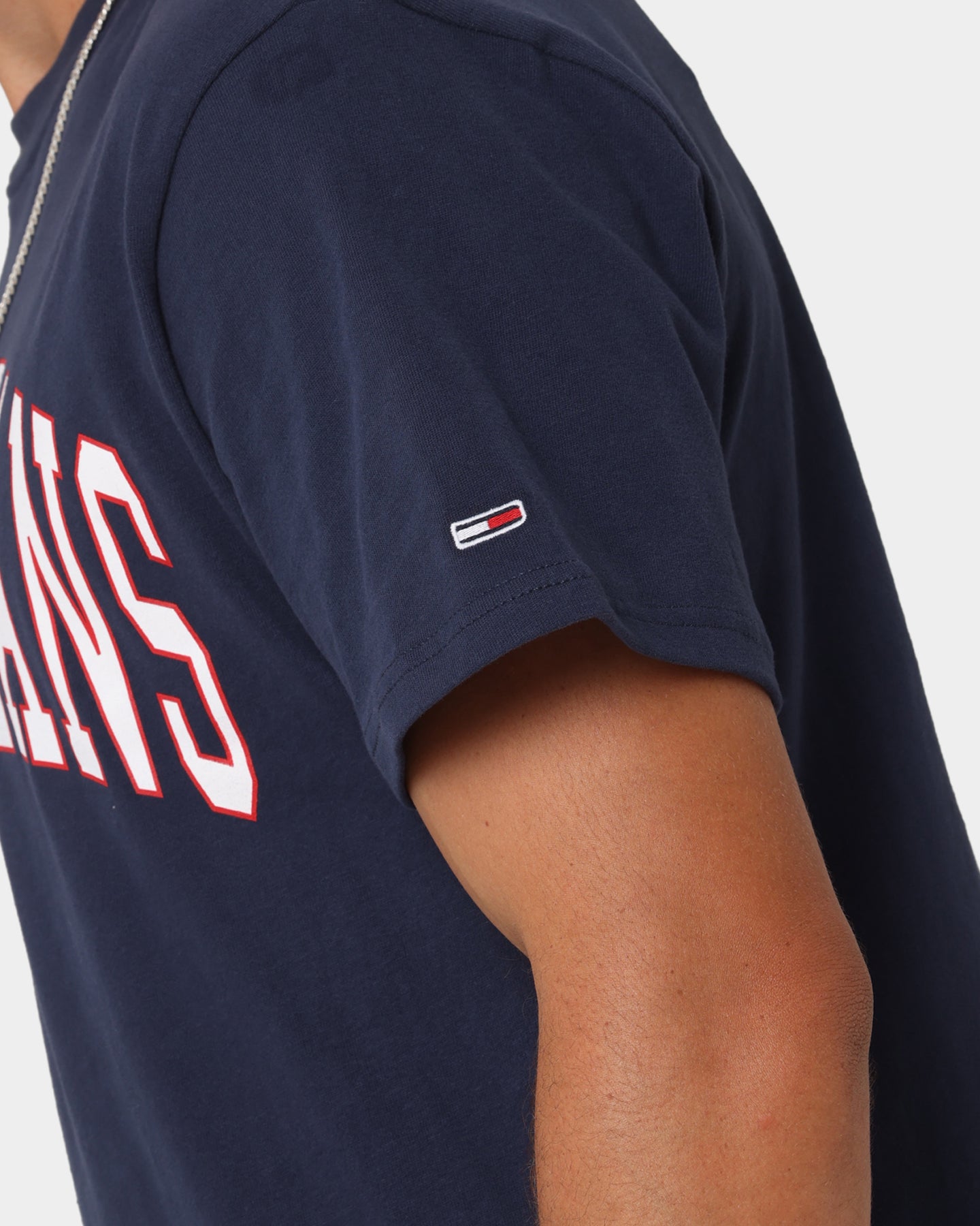 Tommy Jeans TJM Classic Collegiate T-Shirt Twilight Navy、mySite、zt4zffjzw